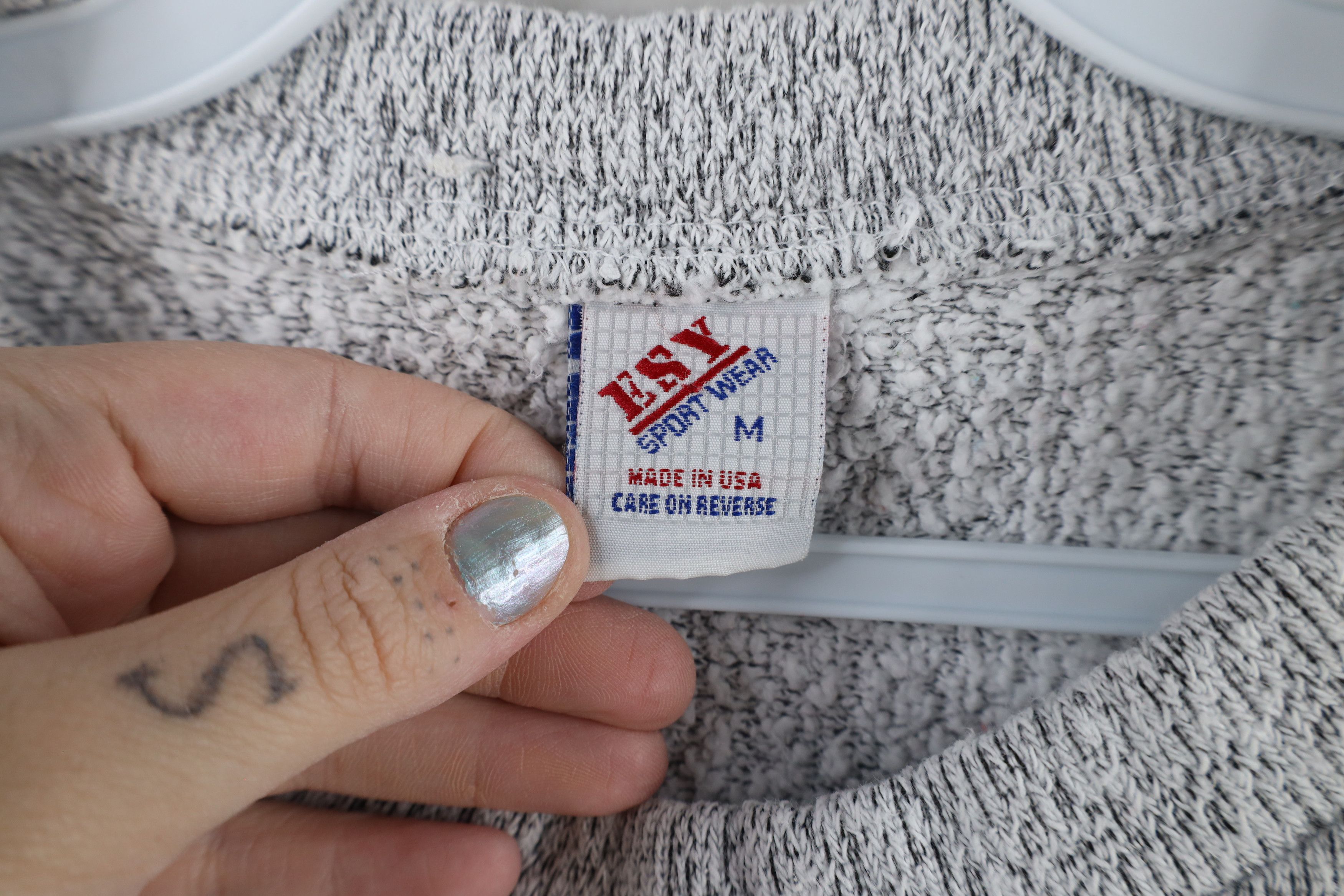 Vintage Vintage 90s Streetwear Terry Cloth Maine Cabin Sweater USA Size M / US 6-8 / IT 42-44 - 7 Thumbnail
