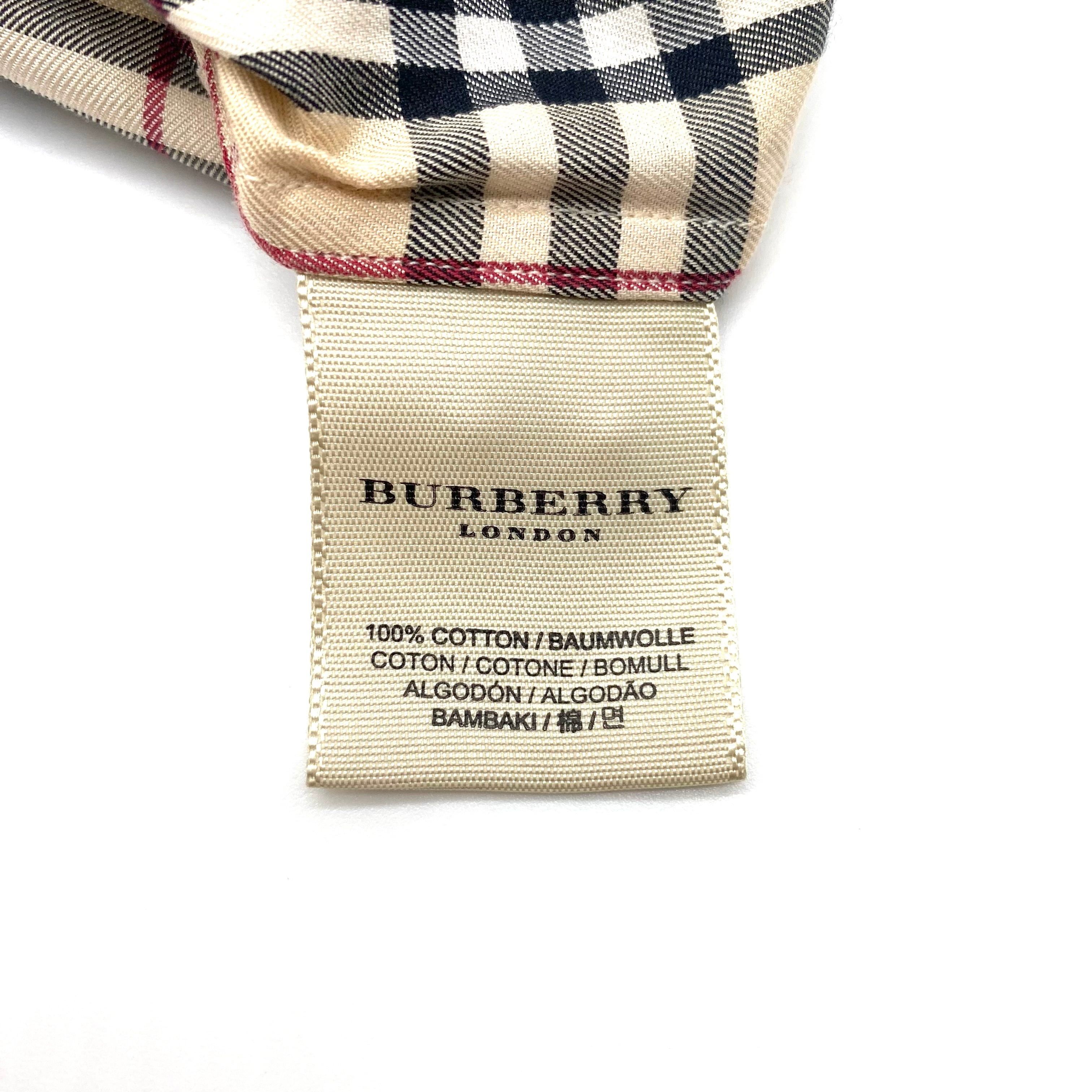 Burberry Burberry Long Sleeve Shirts Nova Check Plaid Size M / US 6-8 / IT 42-44 - 5 Thumbnail