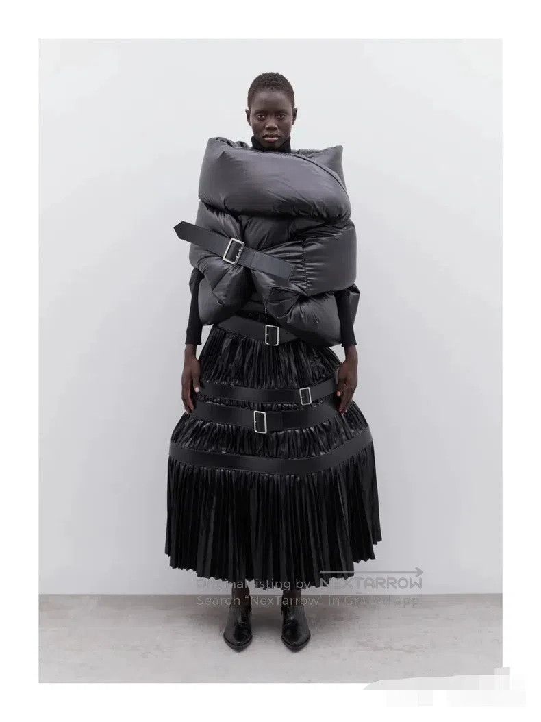 Junya Watanabe Junya Watanabe size S Belted pleated silhouette skirt Size 23" - 5 Thumbnail