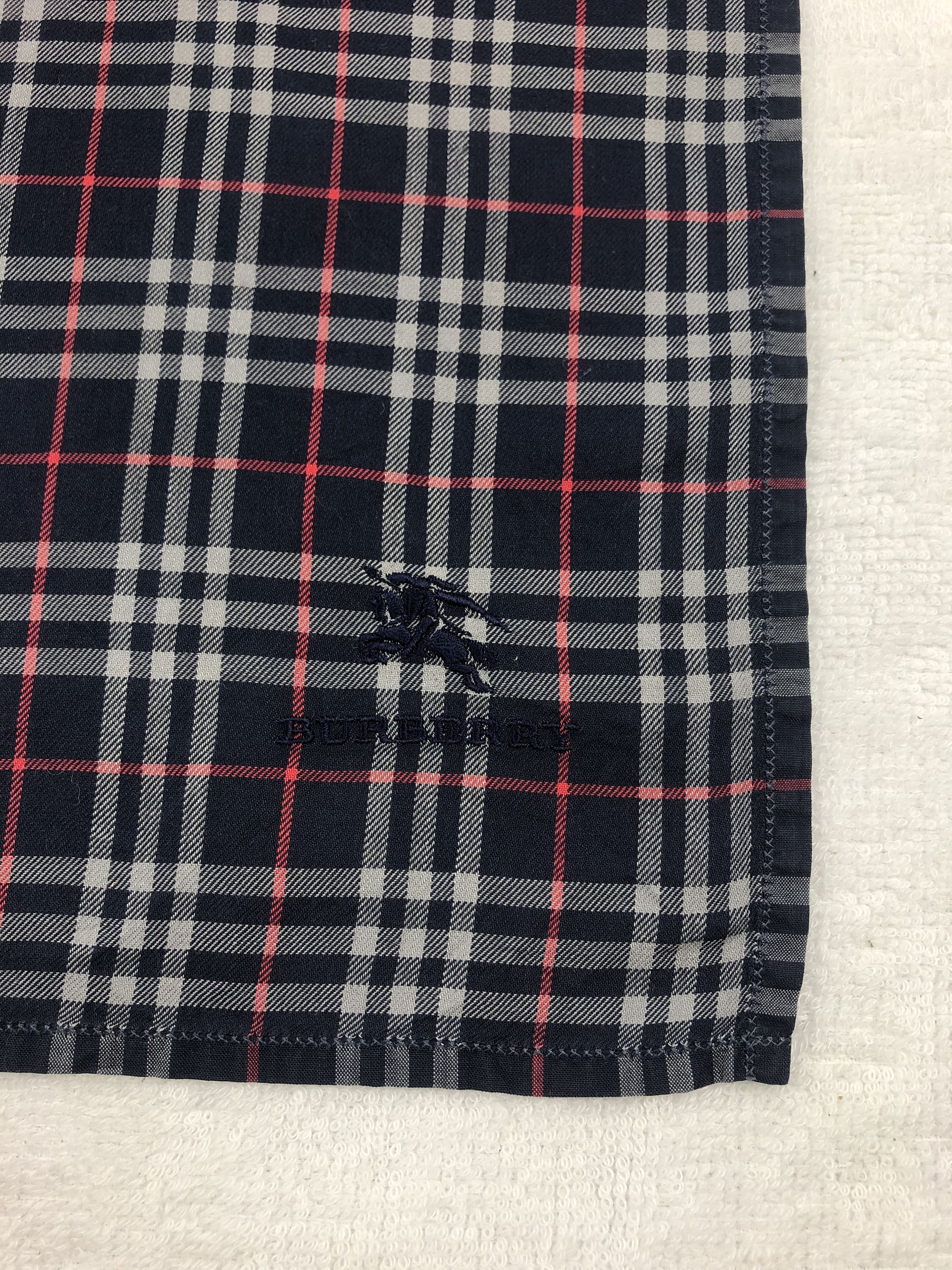 Burberry Vintage Burberry Handkerchief / Bandana / Neckerchief Size ONE SIZE - 4 Thumbnail