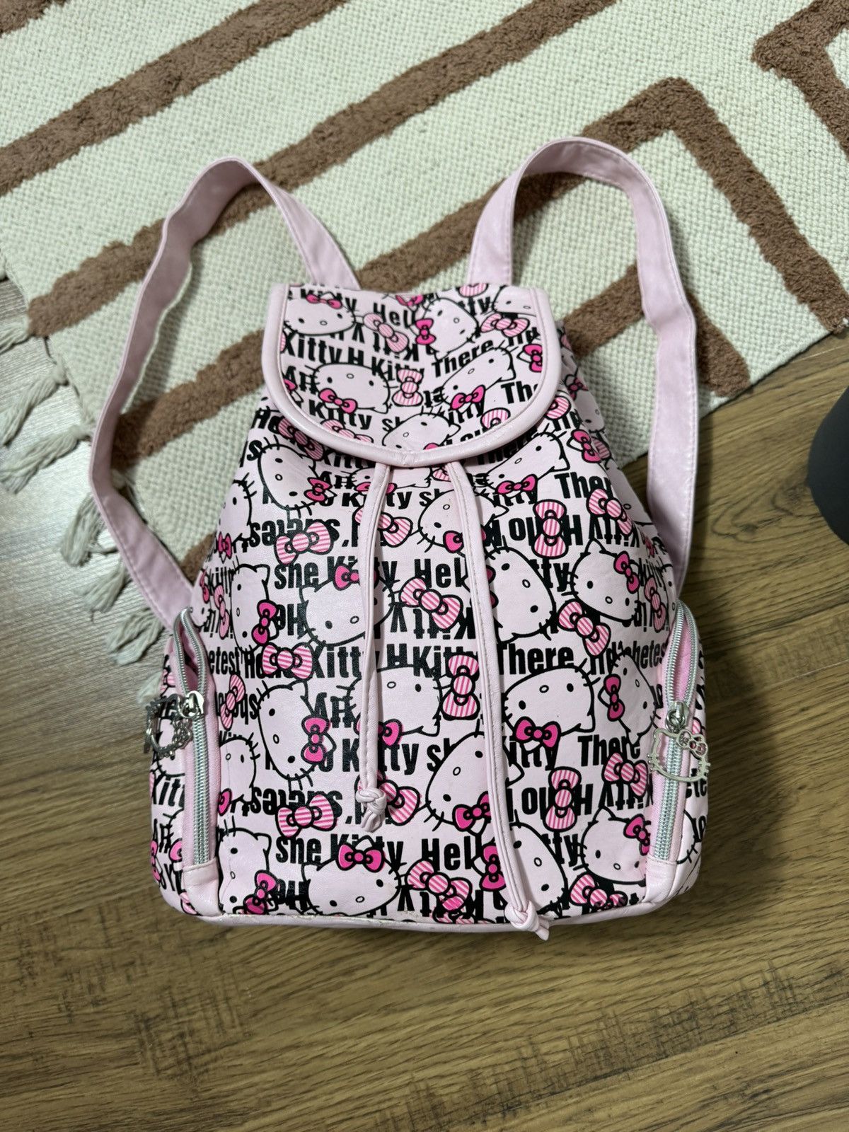 Cartoon Network VINTAGE HELLO KITTY MONOGRAMMY2K BACKPACK Size ONE SIZE - 2 Thumbnail