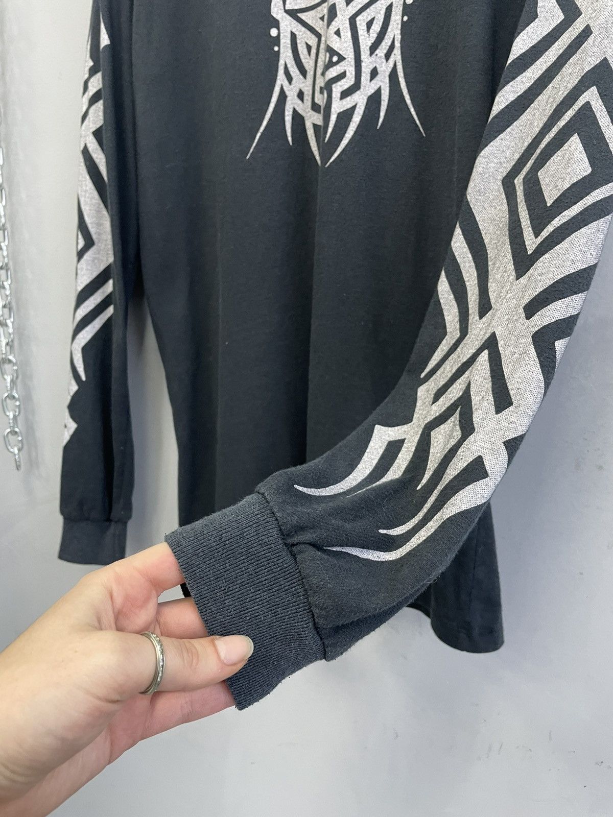 Hysteric Glamour Rare hysteric glamour trible black longsleeve 2000s style Size US M / EU 48-50 / 2 - 4 Thumbnail