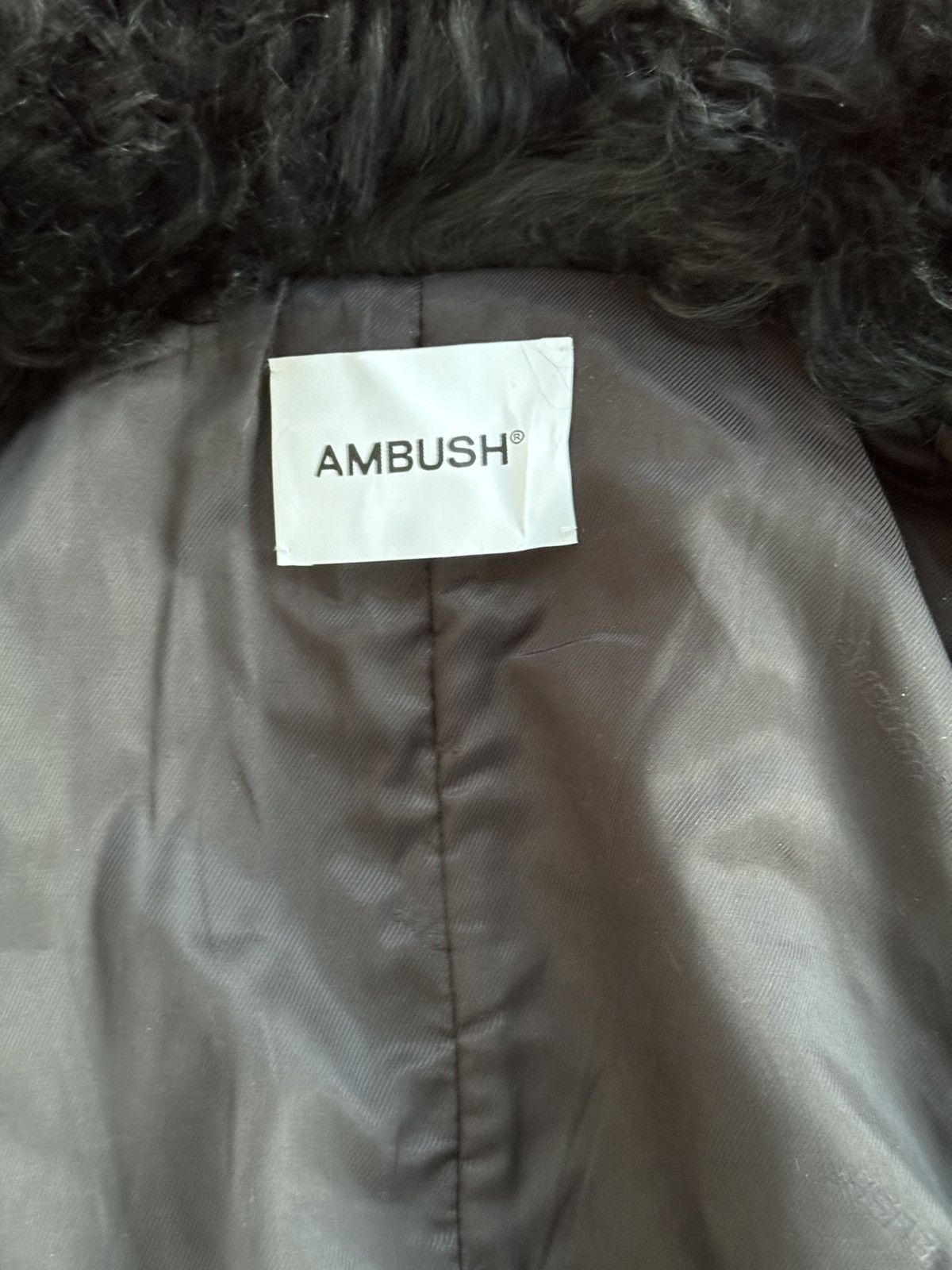 Ambush Design New Ambush shearling mongolian leather coat, size M Size M / US 6-8 / IT 42-44 - 14 Thumbnail