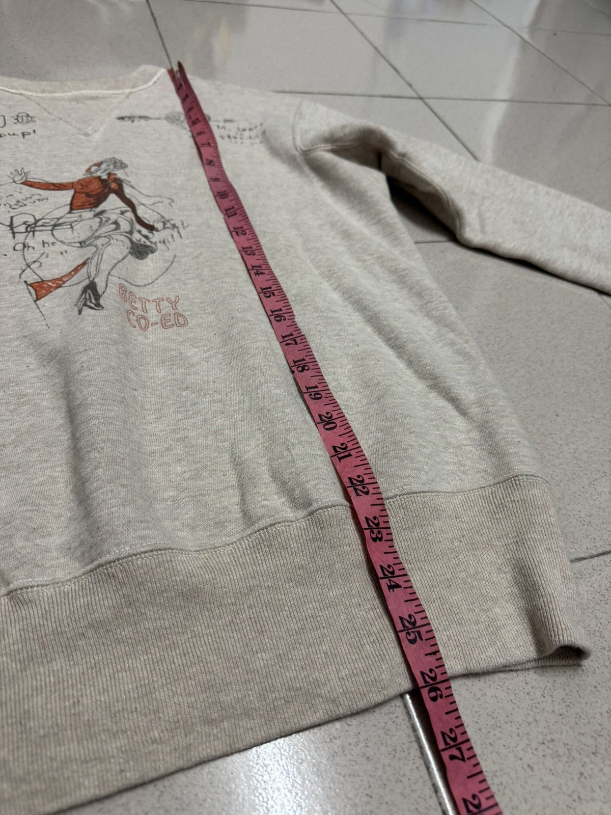 Warehouse & Co. WAREHOUSE JAPAN BETTY CO-ED PATSY SWEATSHIRT Size US M / EU 48-50 / 2 - 12 Thumbnail