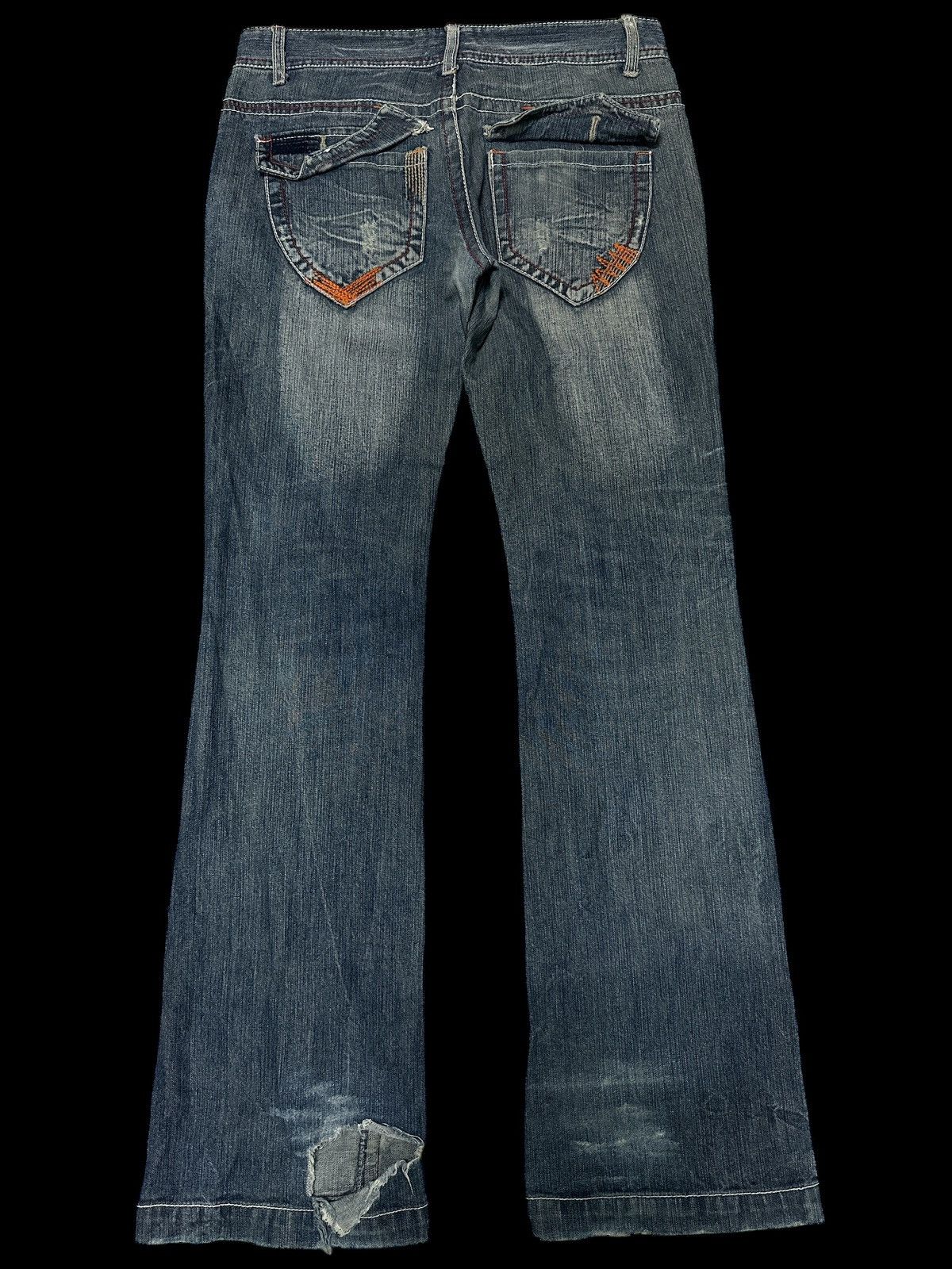 Japanese Brand Flare Bootcut 💥 Request Denim Flare 🎌 Size US 34 / EU 50 - 4 Thumbnail