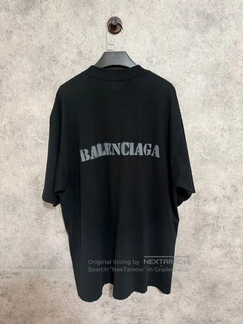 Balenciaga Balenciaga SS24 Blur Logo Tee. Size US M / EU 48-50 / 2 - 5 Thumbnail