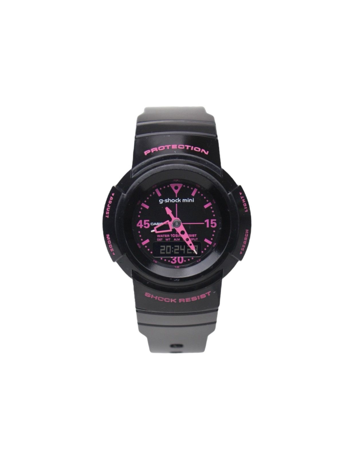 Casio 2000S CASIO G-SHOCK MINI GMN-50 BLACK PINK HYBRID WATCH Size ONE SIZE - 1 Thumbnail