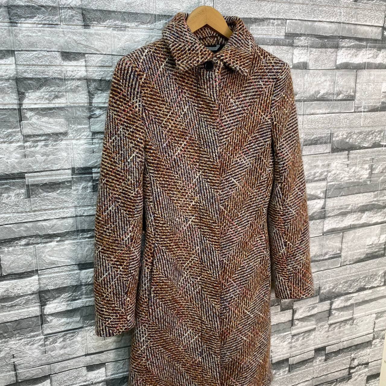 Max Mara MAX MARA TWEED KNITTED LONG COAT Size XS / US 0-2 / IT 36-38 - 5 Thumbnail