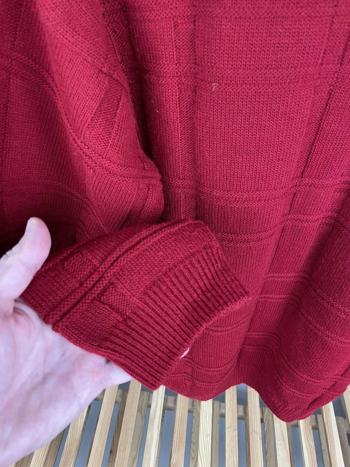 Designer × Lacoste × Vintage Lacoste vintage wool sweater crewneck 90’s y2k Size US L / EU 52-54 / 3 - 6 Thumbnail