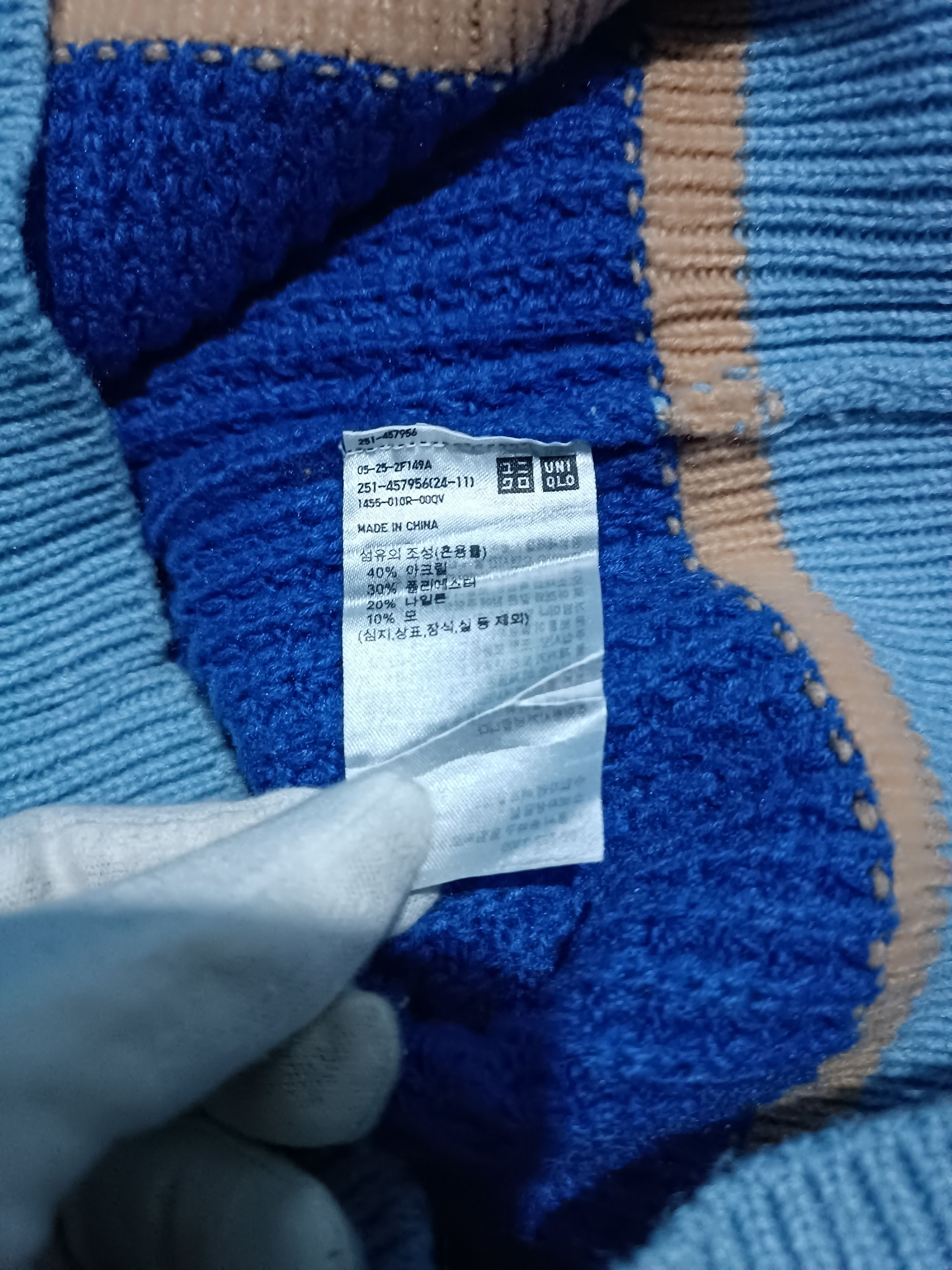 Marni × Uniqlo Uniqlo X Marni Knit V-Neck Long Sleeve Sweater Size L / US 10 / IT 46 - 5 Thumbnail