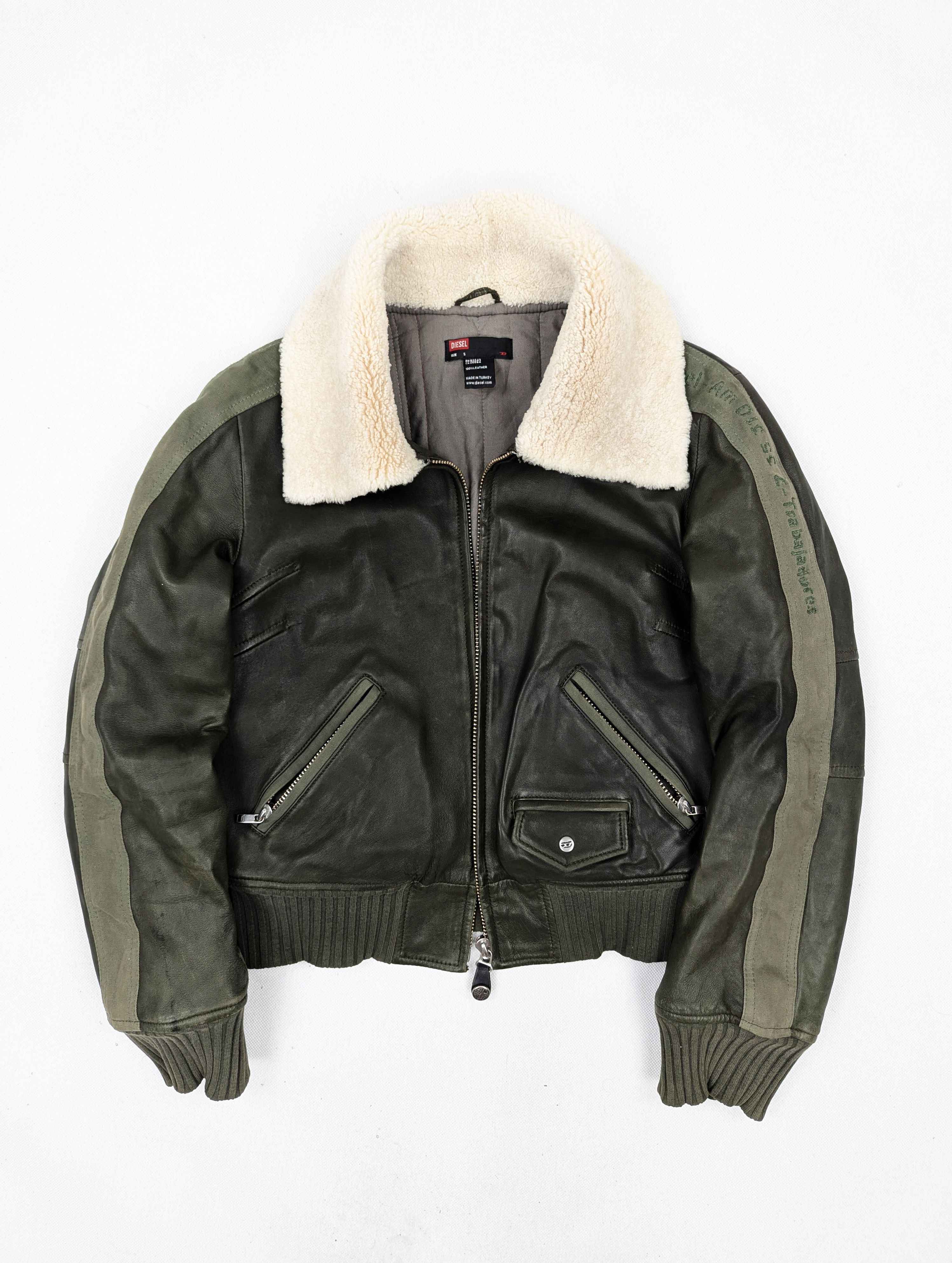 Diesel Diesel aviator leather jacket S Size S / US 4 / IT 40 - 1 Thumbnail