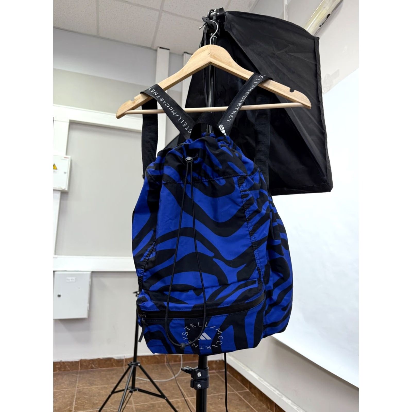 Stella McCartney VINTAGE Adidas Stella McCartney Bagpack Backpack Women OS multicolor Retro 90s Hype Mens Womens Girls Boys Size ONE SIZE - 2 Thumbnail