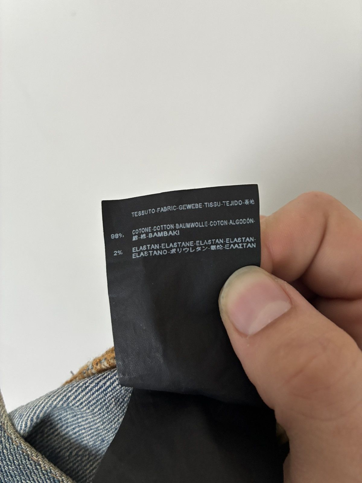 Saint Laurent Paris Saint Laurent Paris 2015 D02 Distressed Denim Size US 31 - 10 Thumbnail