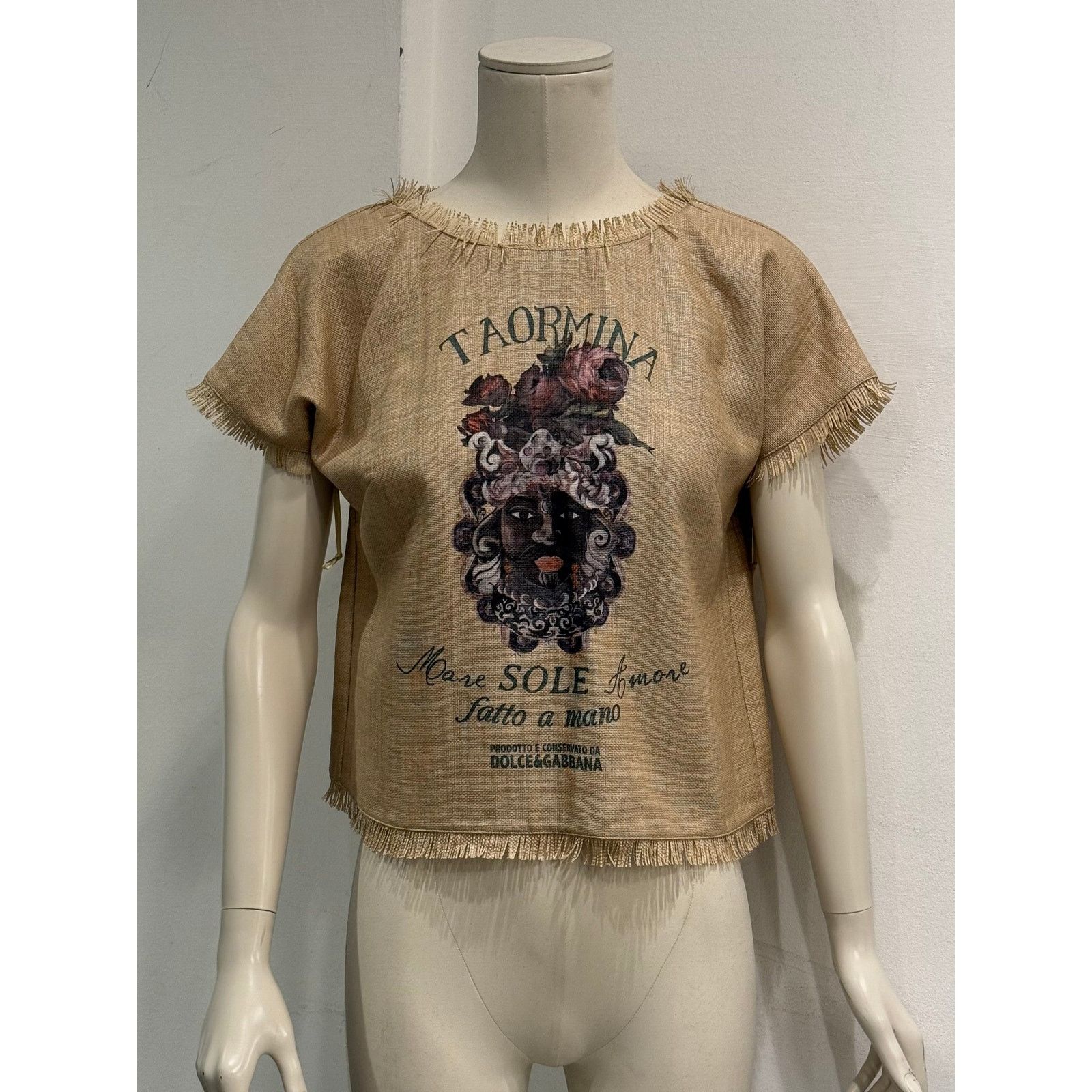 Dolce & Gabbana S/S2013 Dolce & Gabbana runway Taormina materiale top Size M / US 6-8 / IT 42-44 - 1 Thumbnail