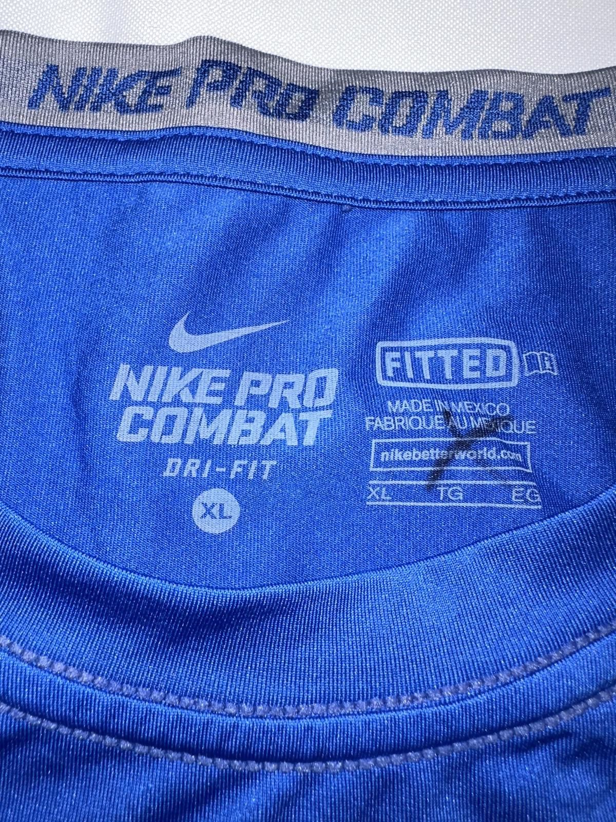 Nike Nike Mens Dri Fit Pro Combat Core 2.0 Fitted Crewneck Shirt Size US XL / EU 56 / 4 - 5 Thumbnail