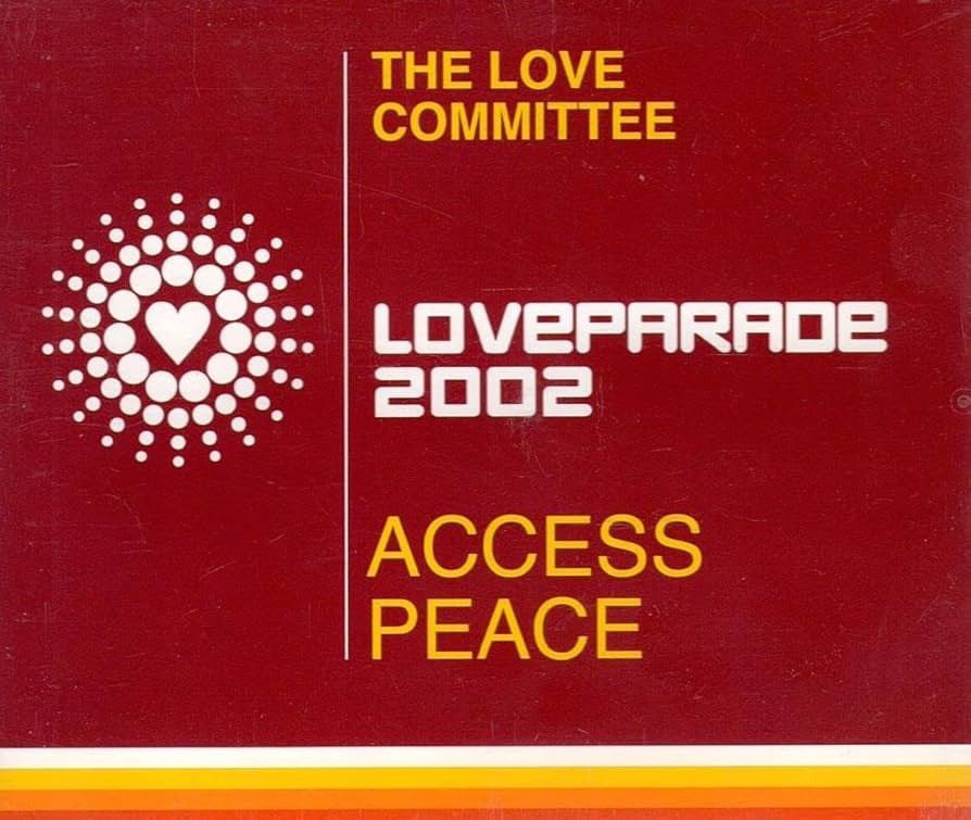 Thunderdome Vintage 2002 Love Parade Access Peace Berlin Techno T-shirt Size US L / EU 52-54 / 3 - 10 Thumbnail