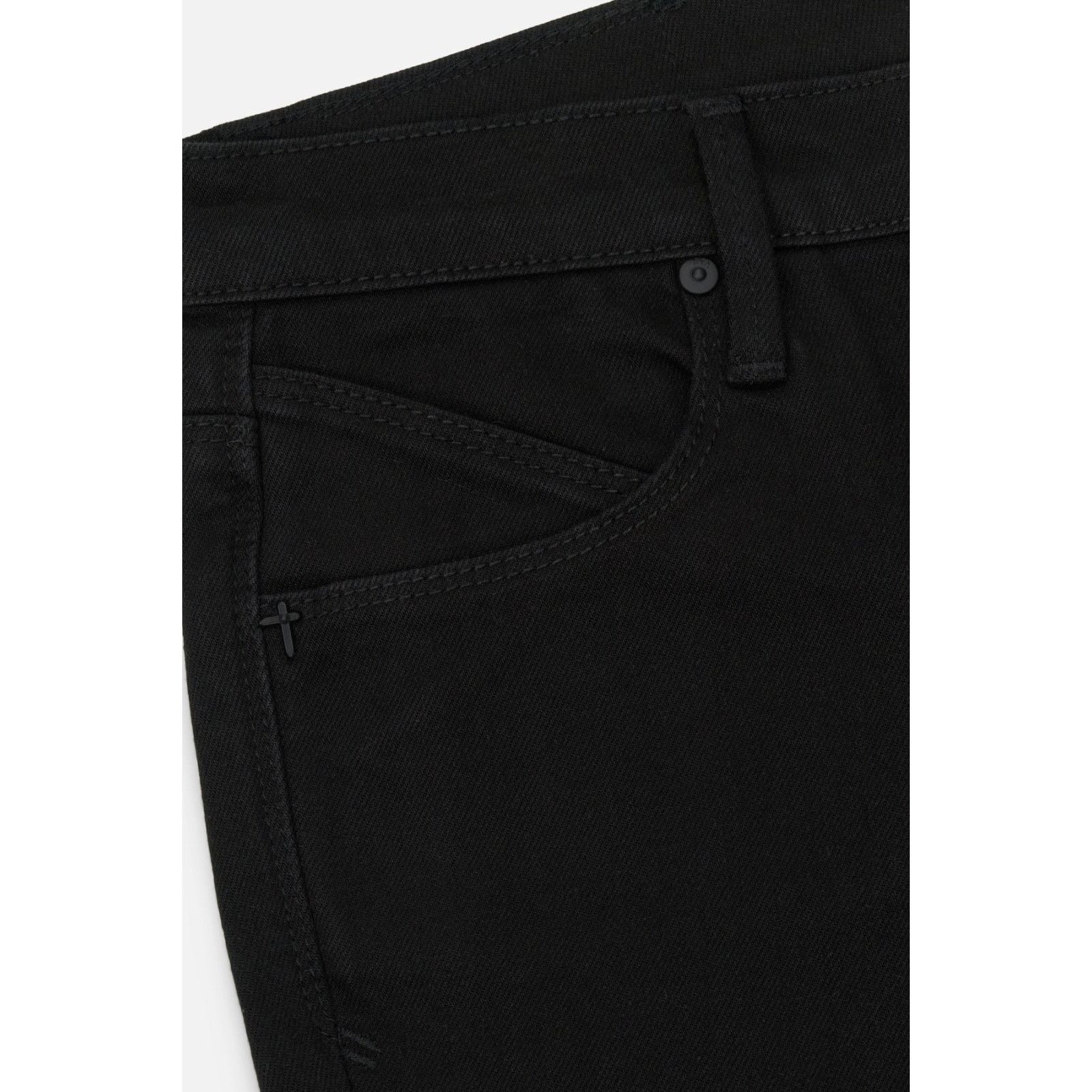 Rta RTA Skinny Fit Jeans Bryant Cross Patches Denim MRLDD887 Size US 33 - 7 Thumbnail