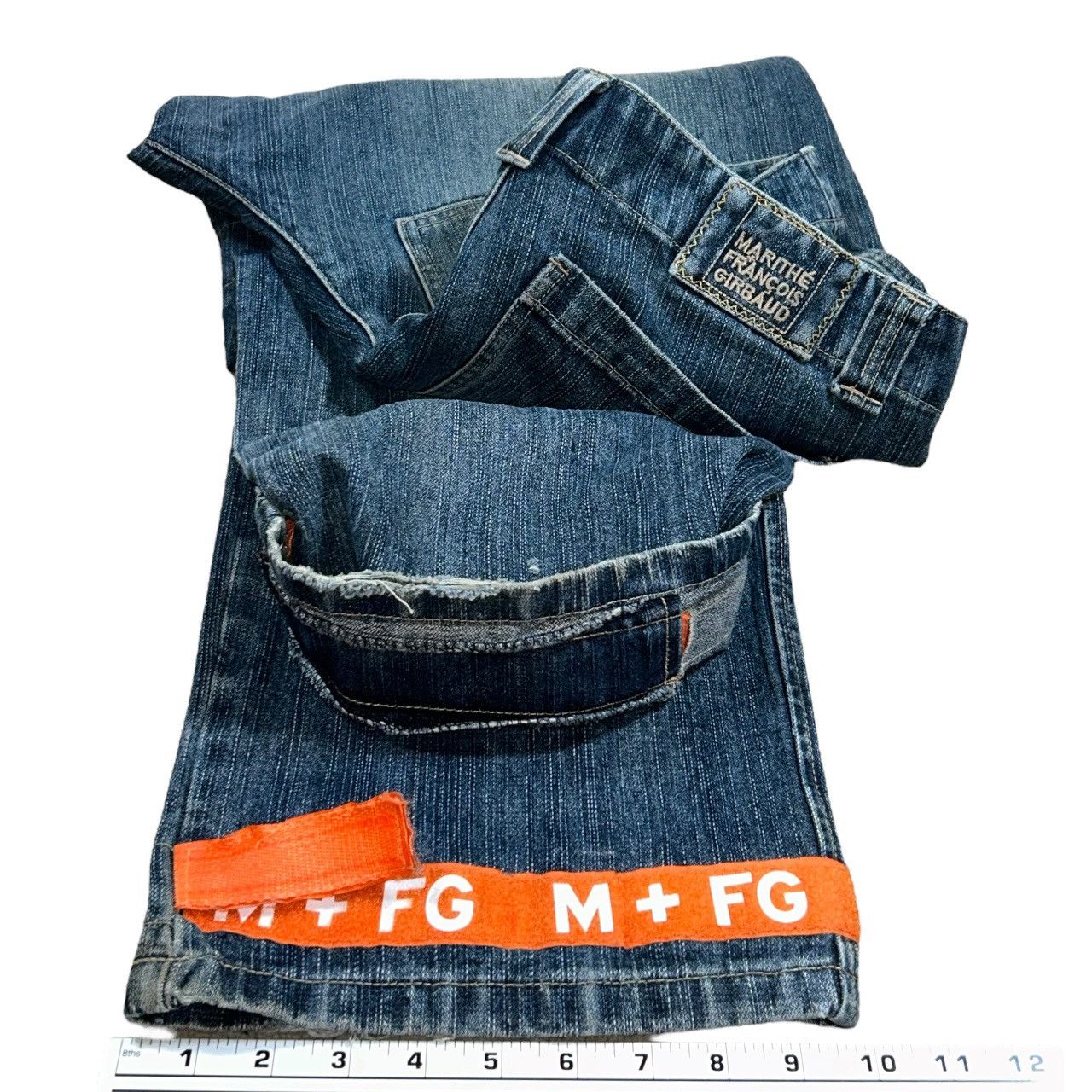 Marithe + Francois Girbaud Marithé Francois Girbaud Shuttle Jeans Size US 35 - 12 Thumbnail