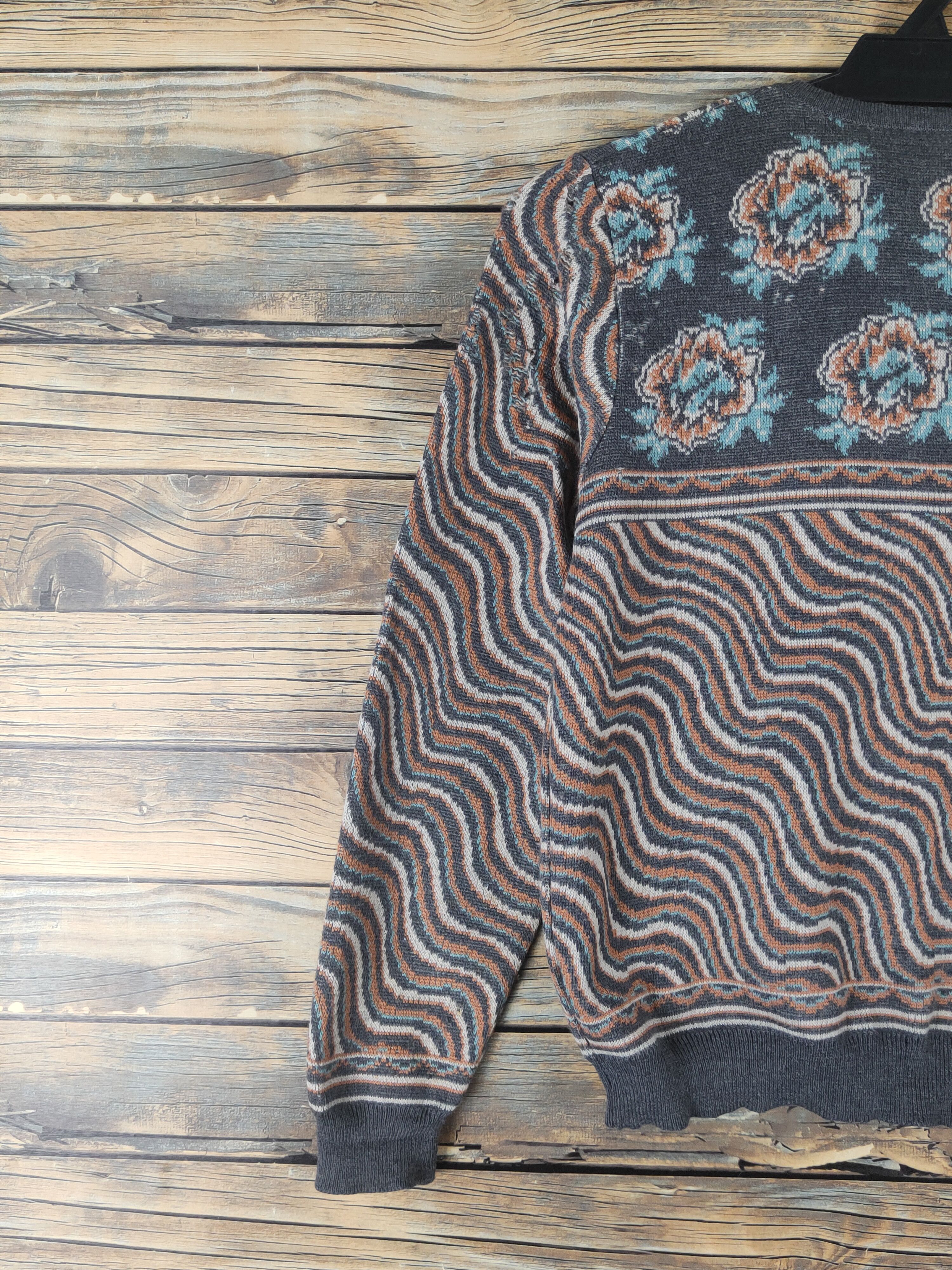 Homespun Knitwear × Japanese Brand Japanese Brand Dark Gray Knitwear Cardigan #W1531 Size S / US 4 / IT 40 - 12 Thumbnail