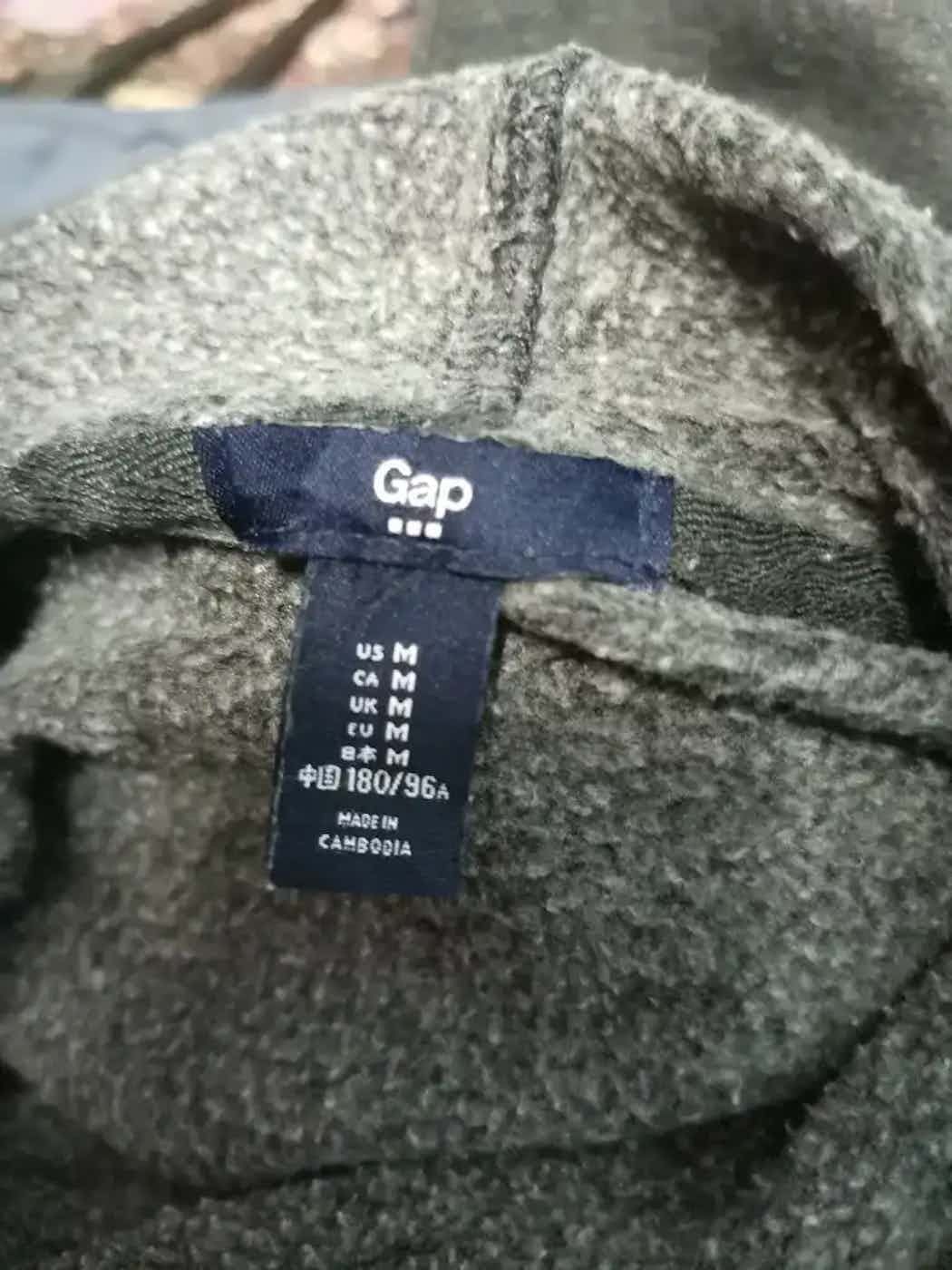Gap Vintage GAP Big Logo Sweatshirt Hoodie Size US M / EU 48-50 / 2 - 3 Thumbnail