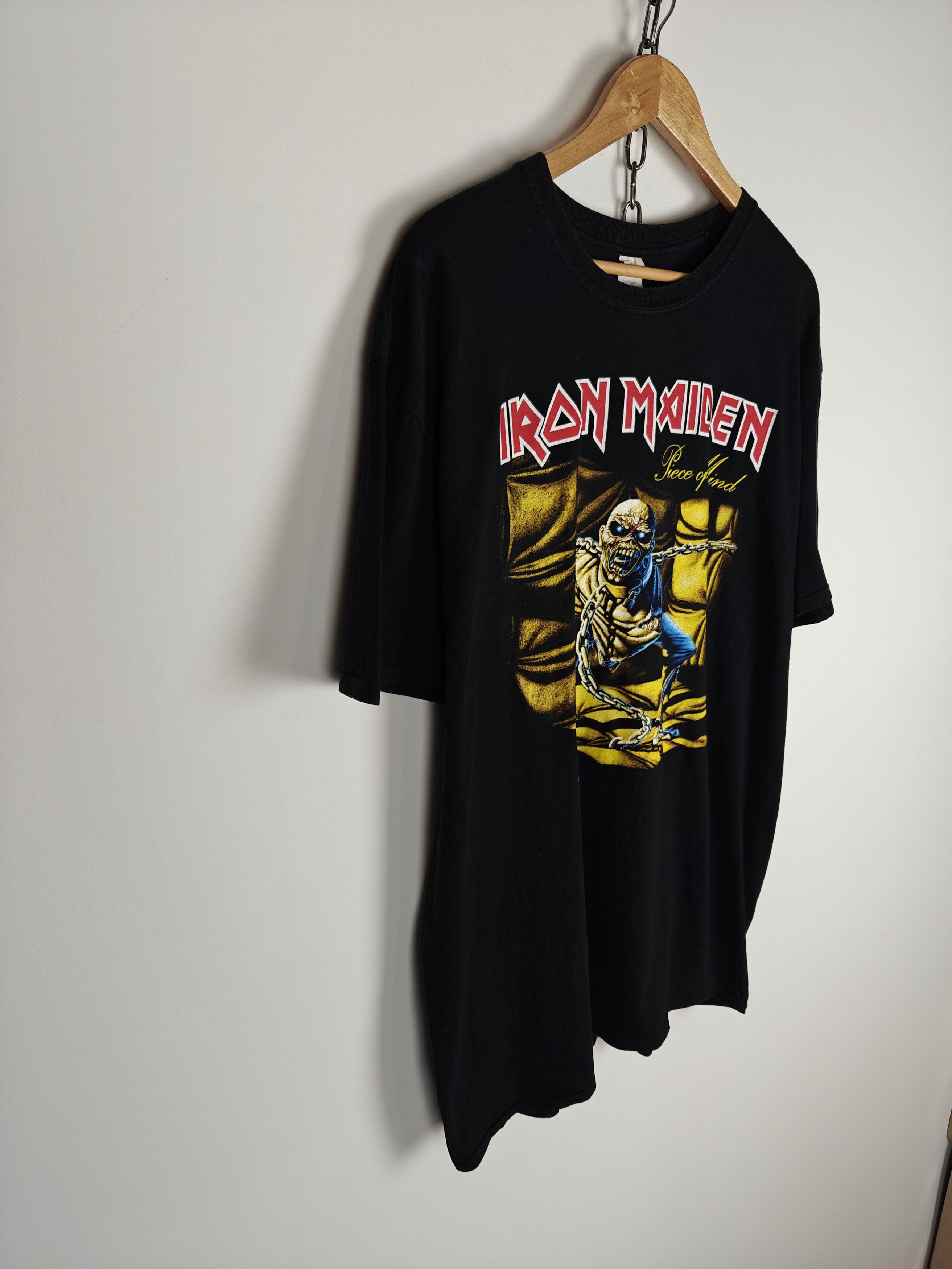 Iron Maiden Iron Maiden T-Shirt Rock Band Merch Piece of Mind XXL Size US XXL / EU 58 / 5 - 4 Thumbnail