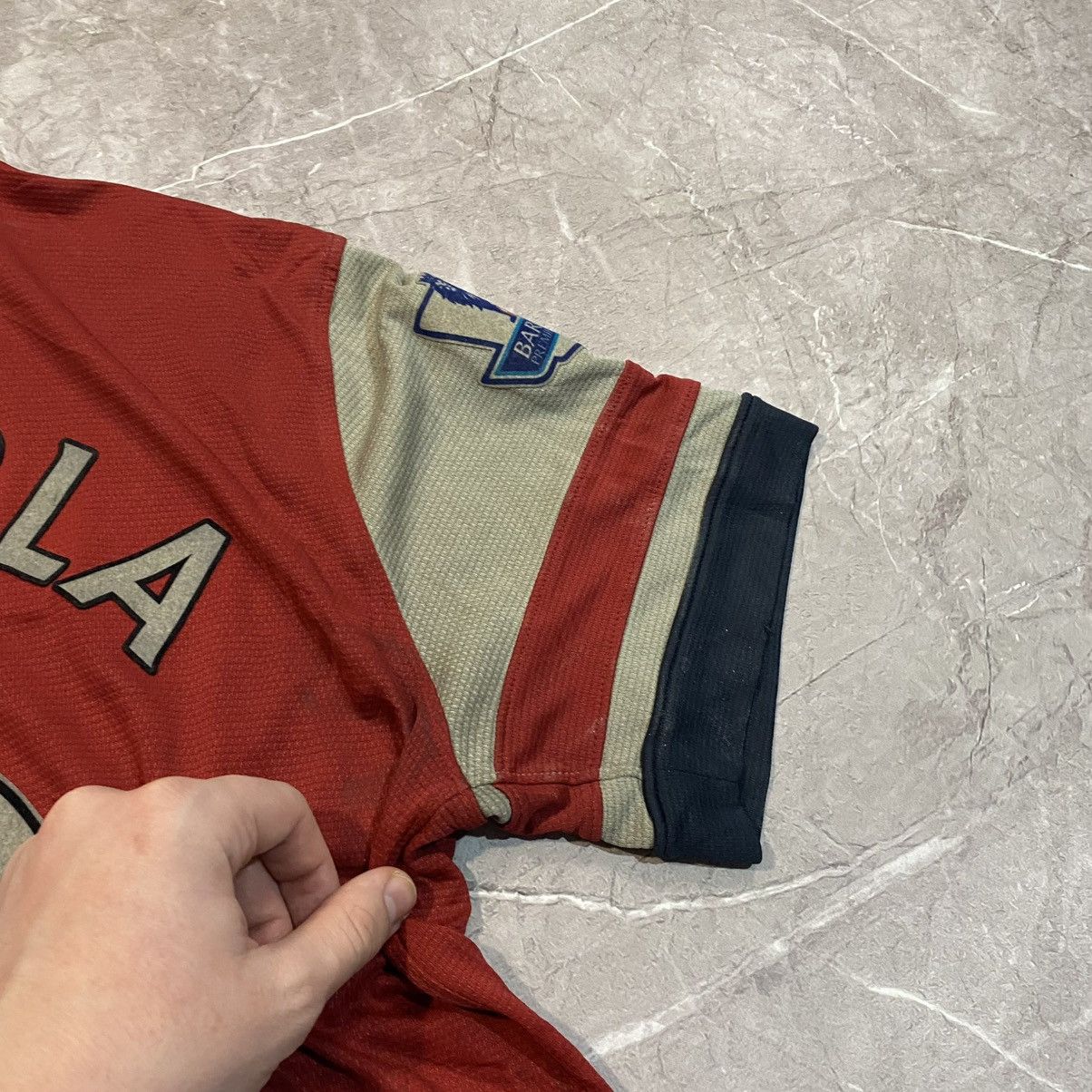 Nike S.CAZORLA ! VINTAGE NIKE ARSENAL TEE SOCCER JERSEY Size US L / EU 52-54 / 3 - 6 Thumbnail