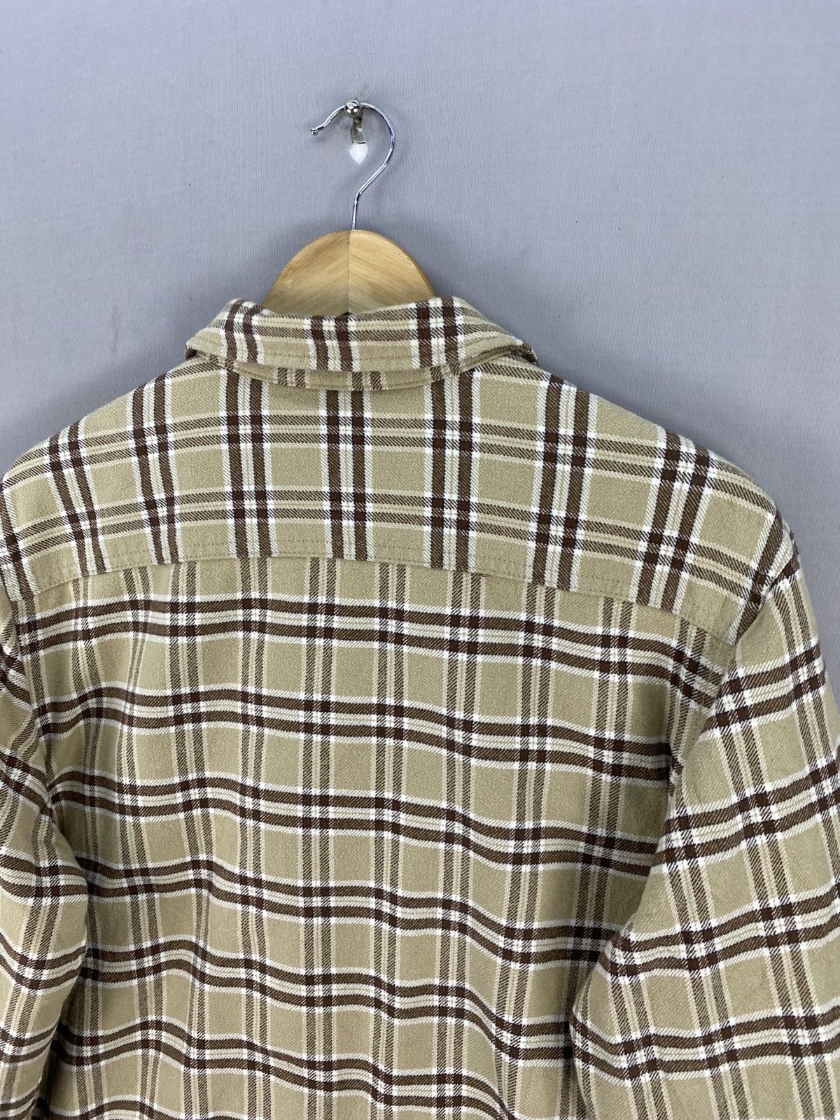 L.L. Bean L.L Bean Heavy Flannel Shirt Plaid Check Size US L / EU 52-54 / 3 - 5 Thumbnail