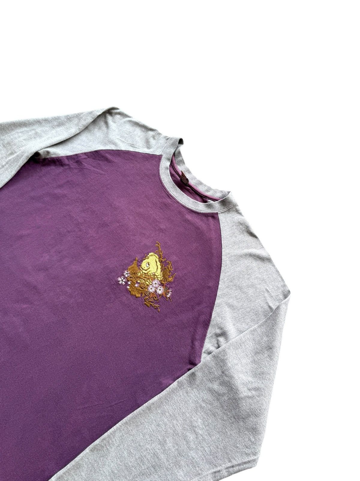 Japanese Brand Fish Koi Sukajan Tshirt Size US L / EU 52-54 / 3 - 3 Thumbnail