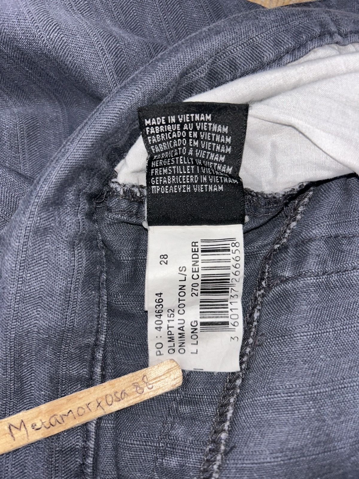 Quiksilver Vintage Quiksilver Herringbone Carpenter Pants Size US 28 / EU 44 - 8 Thumbnail