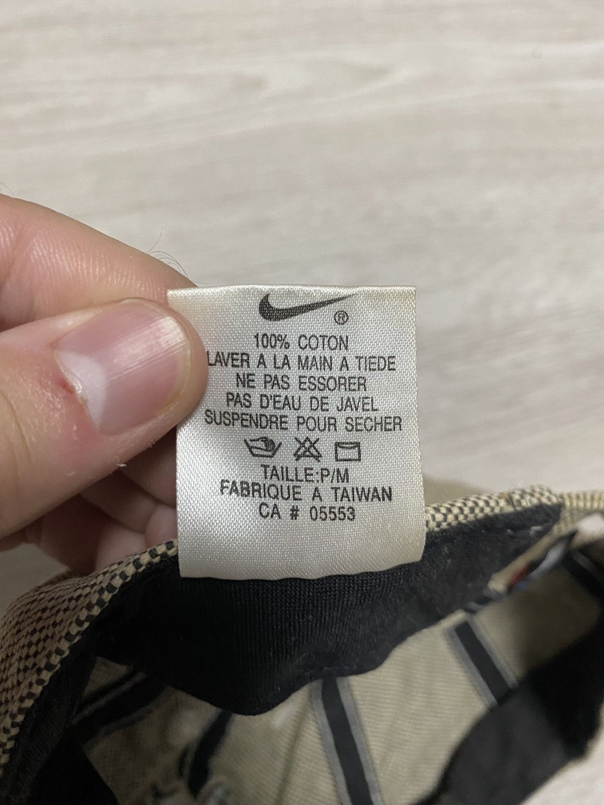 Nike × Vintage Vintage Nike 90’s Cap sz S-M very rare items Size ONE SIZE - 10 Thumbnail