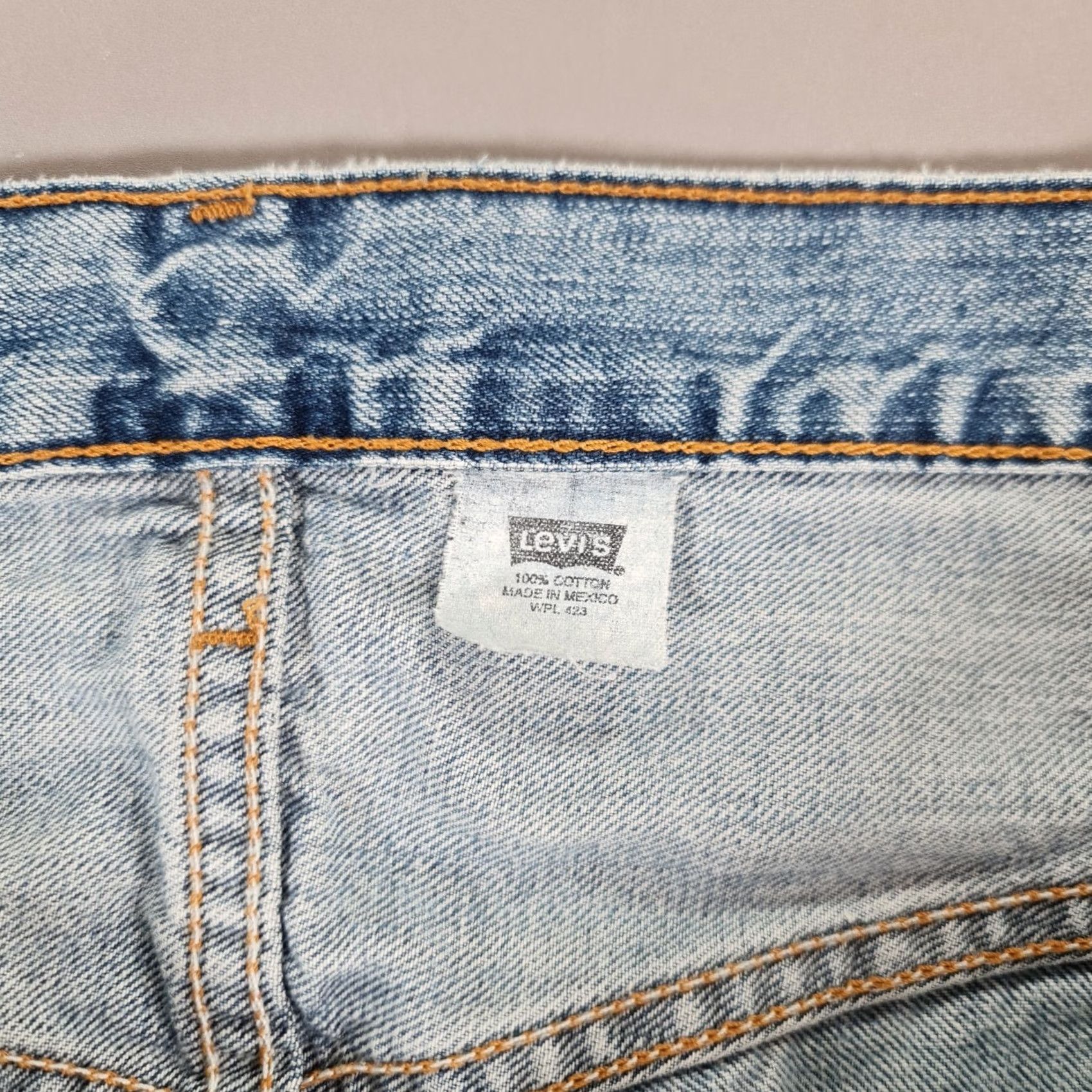 Levi's VINTAGE Levi's 501 Jeans Mens Blue W40 L30 Straight Leg Regular Fit Denim Y2K Jeans Size US 32 / EU 48 - 4 Thumbnail