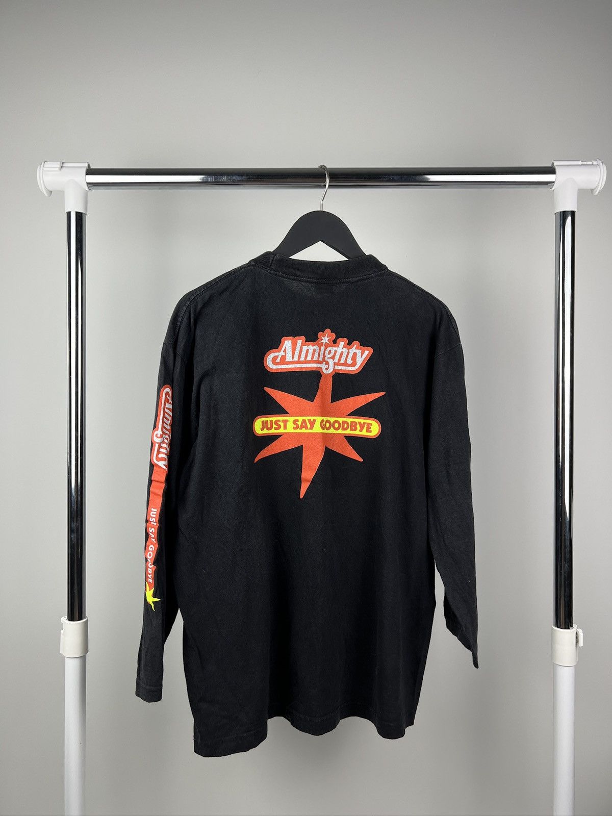 Band Tees Rare Vintage 90s The Almighty Just Say Goodbye Metal Band Size US L / EU 52-54 / 3 - 2 Thumbnail