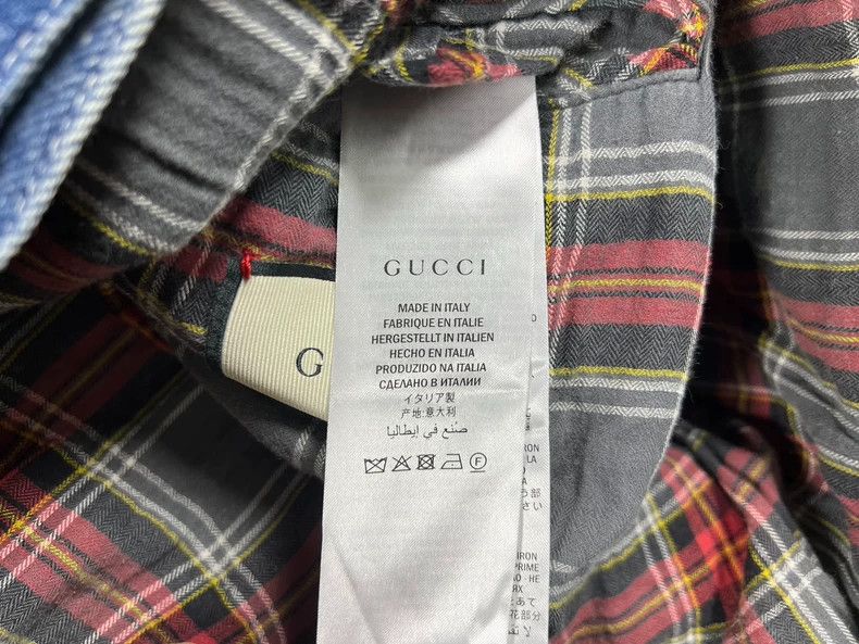 Gucci Gucci Rhinestone retro logo denim cotton jacket 2503-Nextar Size US S / EU 44-46 / 1 - 6 Thumbnail
