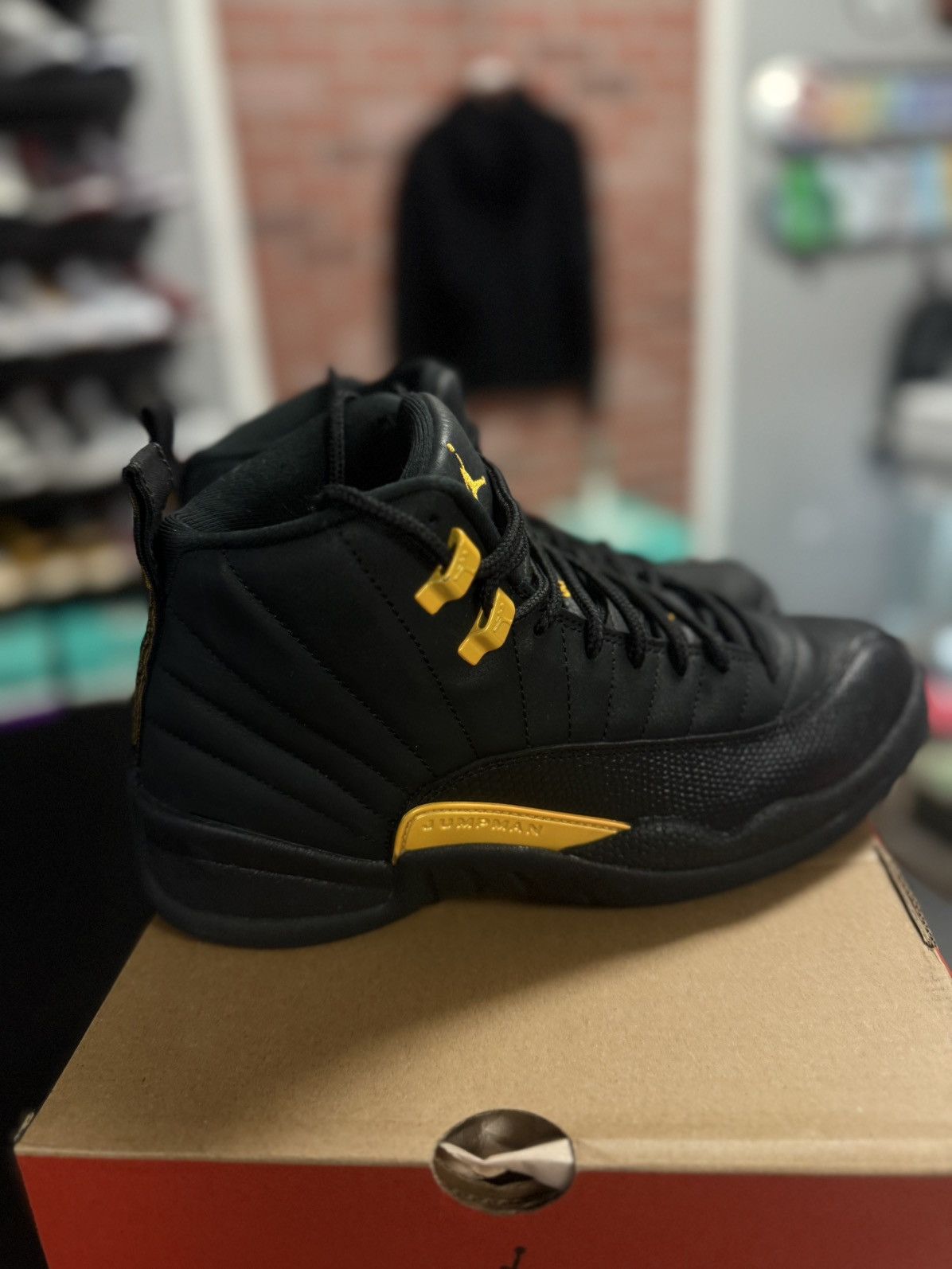 Jordan Brand × Nike Jordan 12 Black Taxi Size 8 🧼 W BOX (2022) Size US 8 / EU 41 - 11 Thumbnail