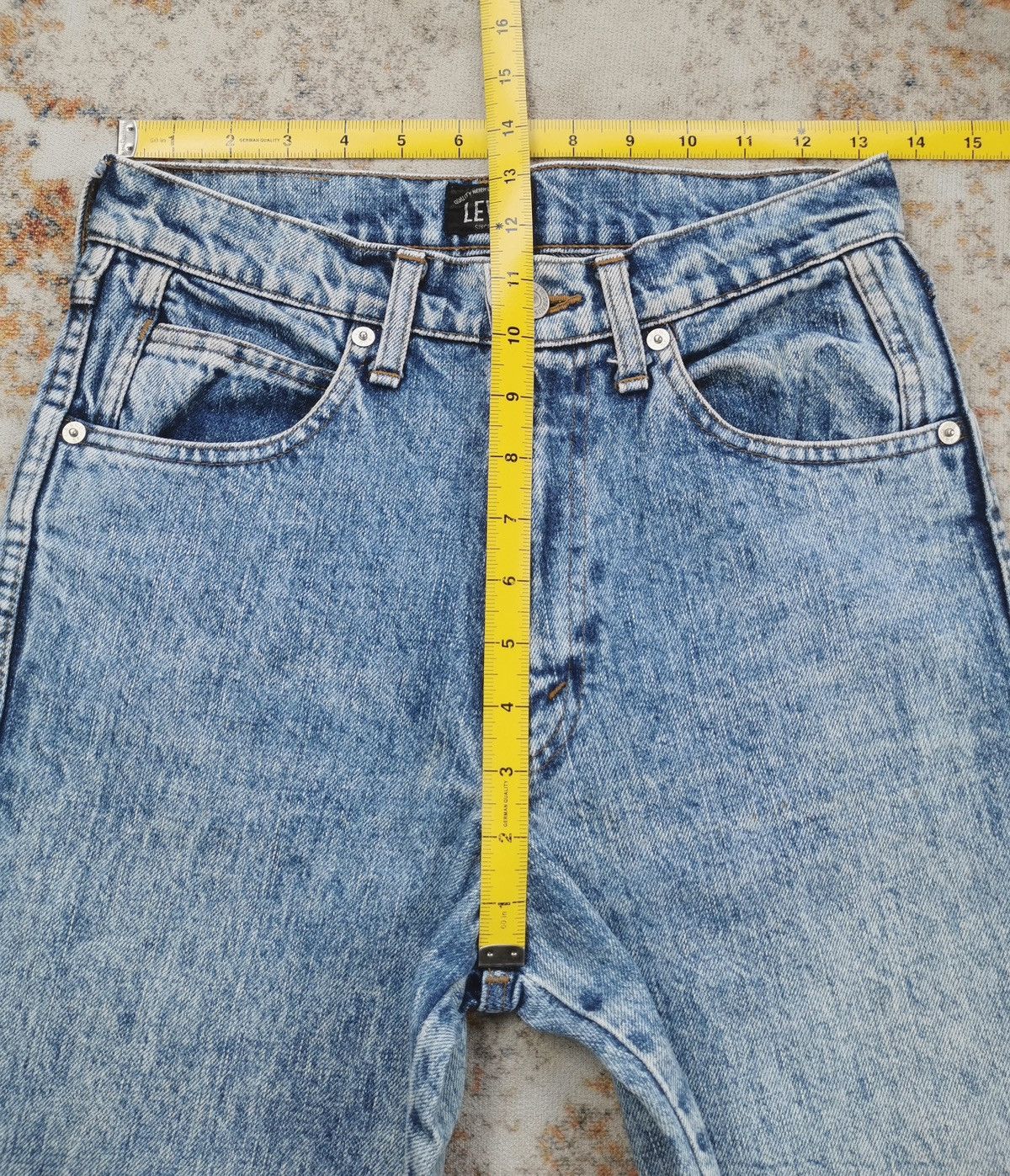 Japanese Brand × Levi's × Vintage Levis Skinny Stone Wash Jeans (LG97) Size US 27 - 10 Thumbnail
