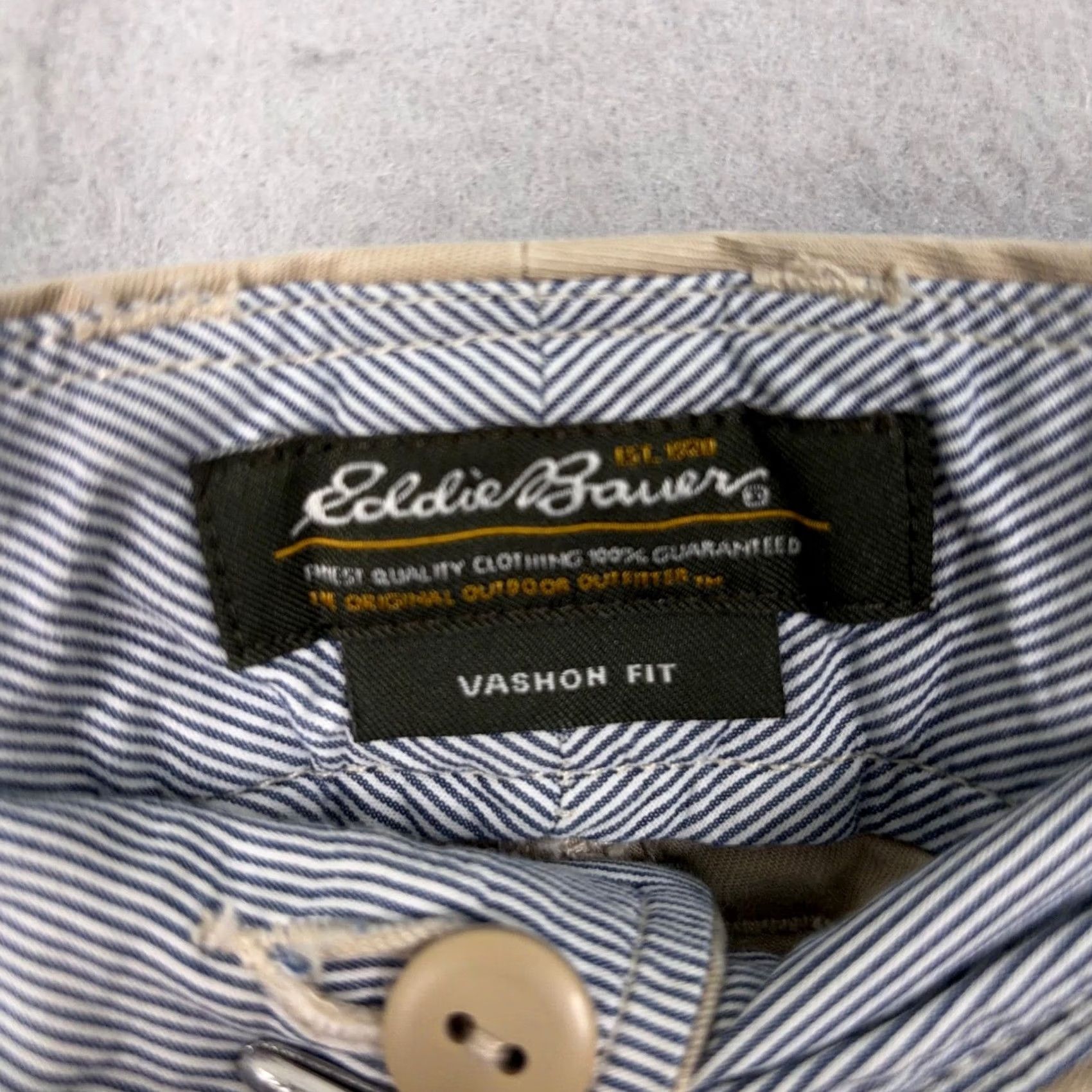 Eddie Bauer Eddie Bauer Chino Pants Womens 18 Petite Tan Vashon Fit Casual Classic Outdoor Size 40" / US 18 - 2 Thumbnail