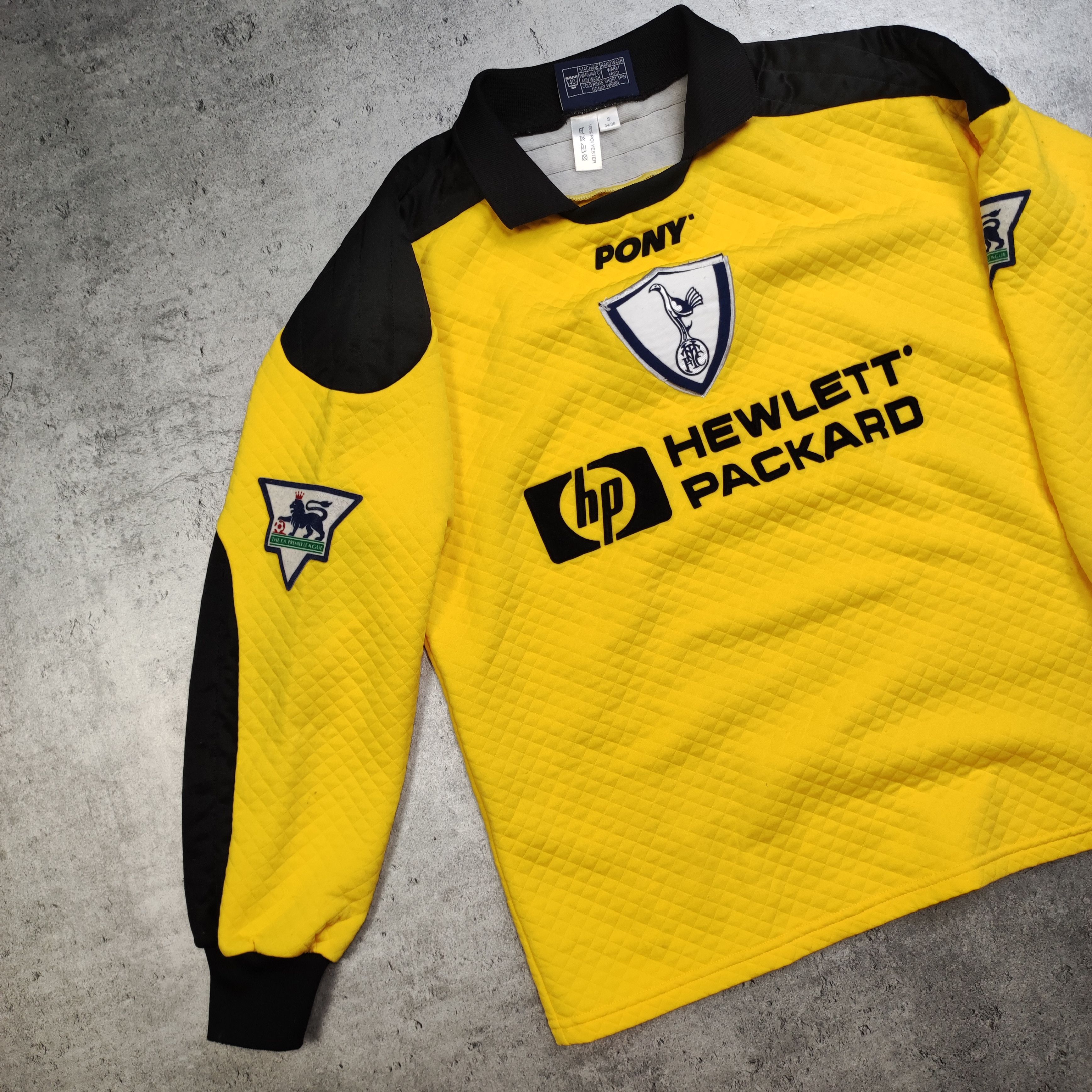 Vintage RARE Tottenham London Vintage 1997 Goalkeeper #1 Jersey Size US S / EU 44-46 / 1 - 5 Thumbnail