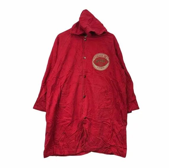 NFL × Vintage Vtg CRUSH ON SPORTS Football Rugby Jacket Trench Coat Parka Size US XL / EU 56 / 4 - 2 Thumbnail