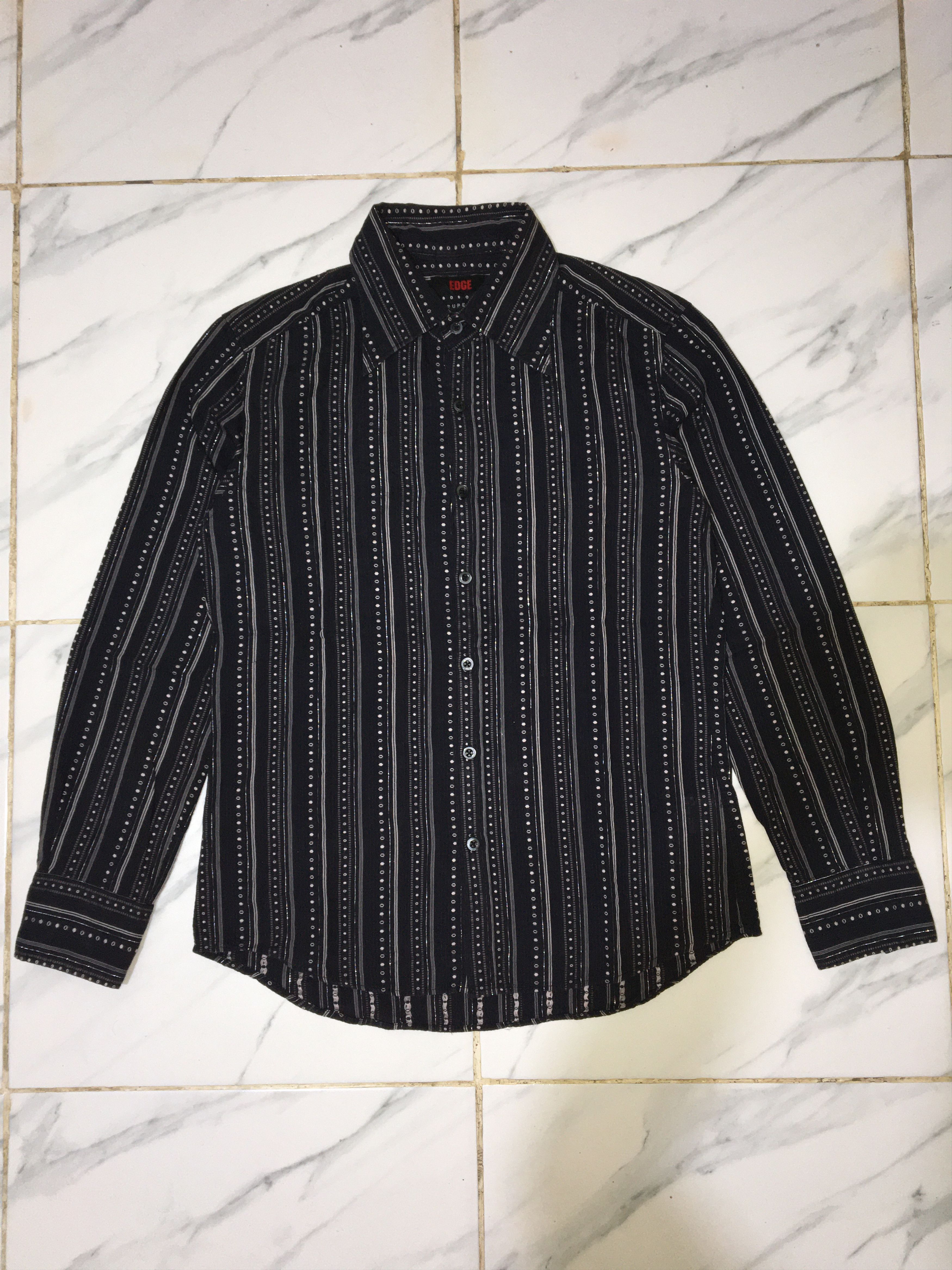 Japanese Brand EDGE RUPERT (Button Ups) Size US M / EU 48-50 / 2 - 1 Thumbnail