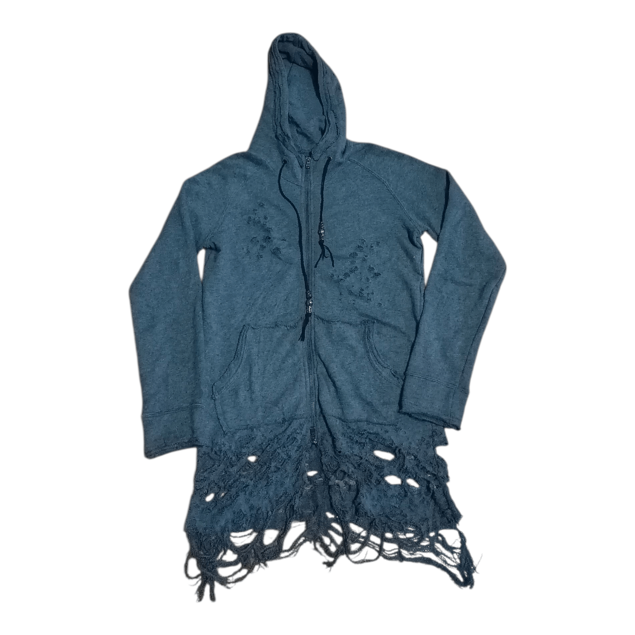 semanticdesign Semantic Design Distress Hoodie Gothic Size US M / EU 48-50 / 2 - 1 Thumbnail