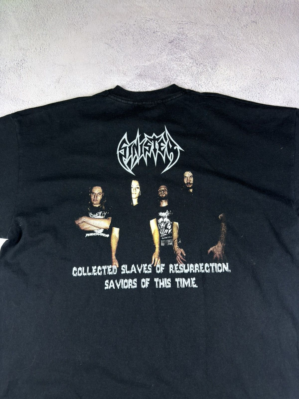 Other Vintage Sinister Reviving The Dead Album T-Shirt Size XL Size US XL / EU 56 / 4 - 7 Thumbnail