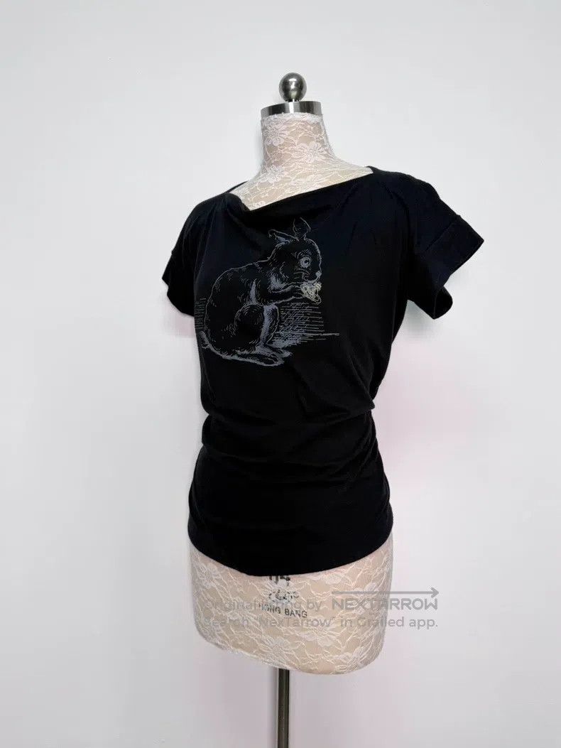 Vivienne Westwood Vivienne Westwood Black Rabbit Eating Saturn Embroidered A Size M / US 6-8 / IT 42-44 - 3 Thumbnail