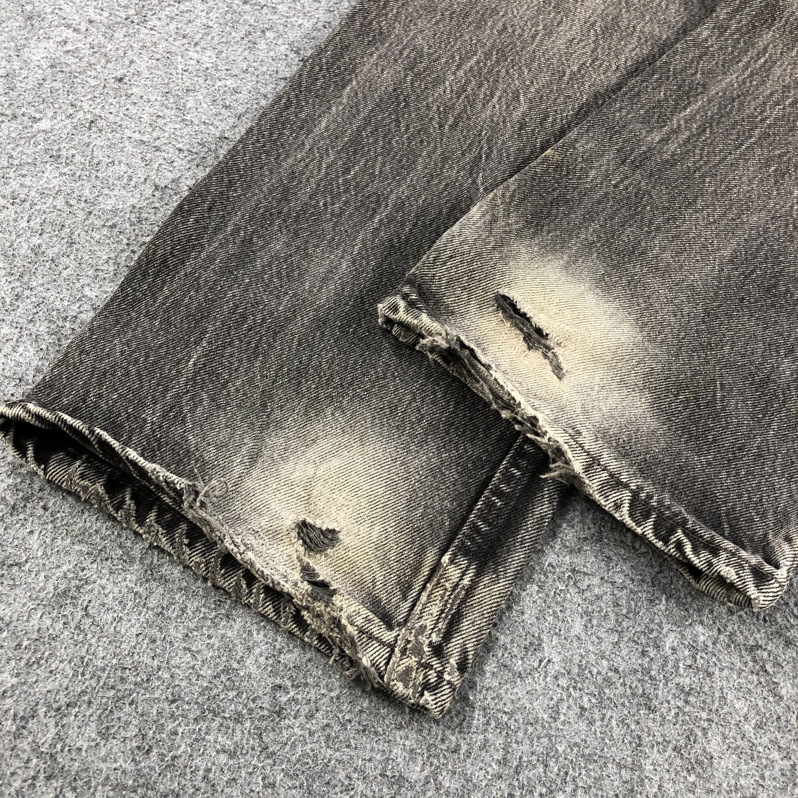 Levi's 90s Vintage Distress Levis 501 Jeans-J1479 Size US 33 - 5 Thumbnail