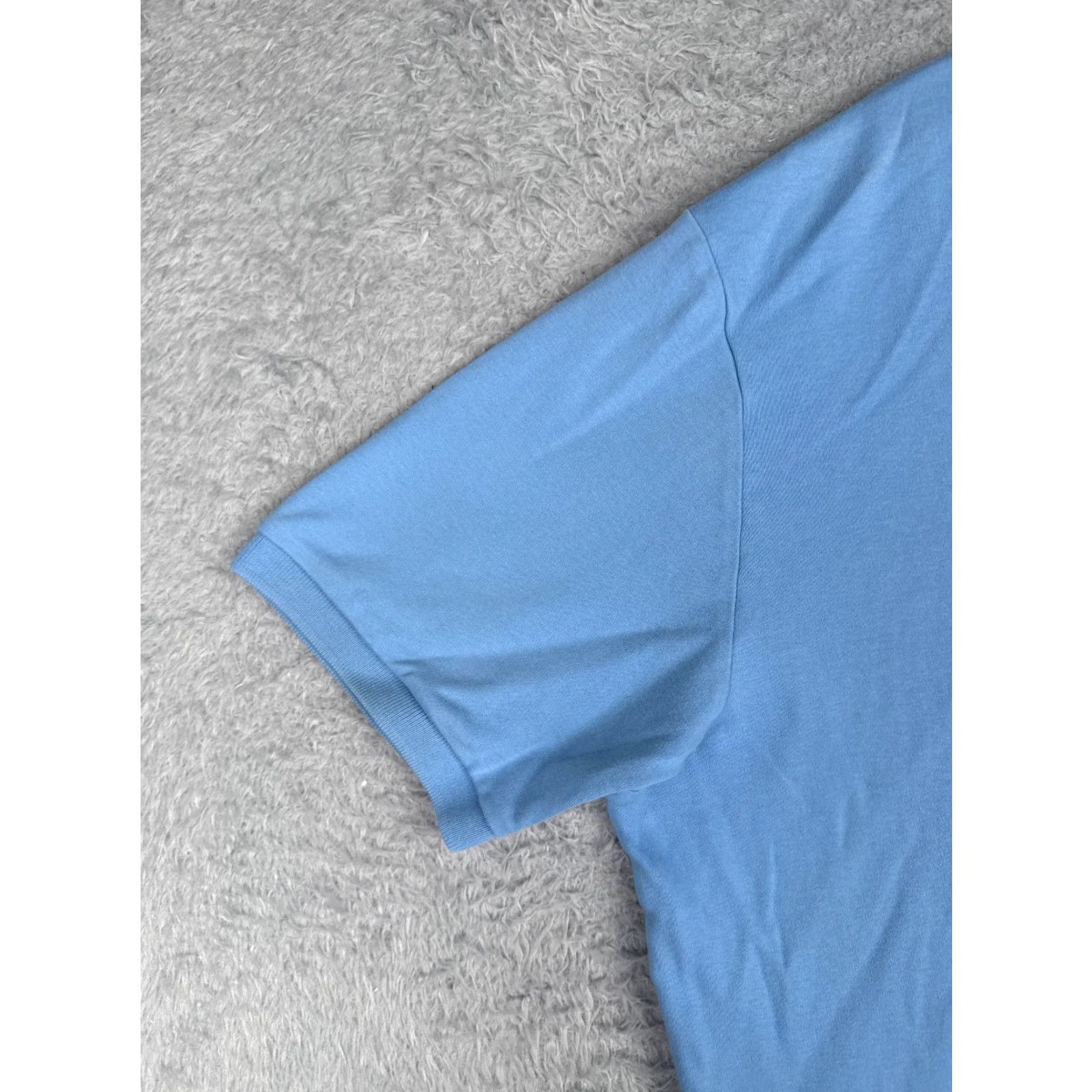Ralph Lauren VINTAGE Ralph Lauren Polo Shirt Men XL Blue Short Sleeve 100% Cotton Polo Shirt Slim Fit 100% Cotton Logo Embroidered Button Collared Size US XL / EU 56 / 4 - 3 Thumbnail