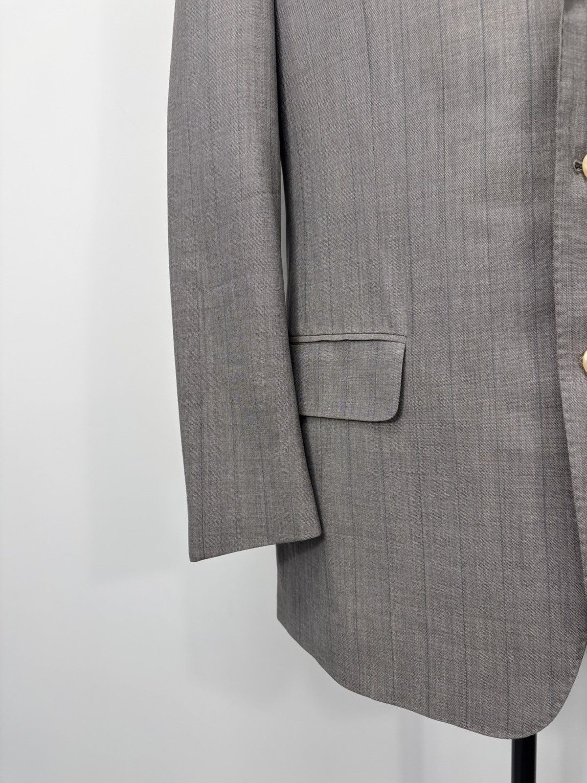 Ermenegildo Zegna Ermenegildo Zegna Centoventimila Men’s Wool Blazer Jacket Size 40R - 4 Thumbnail