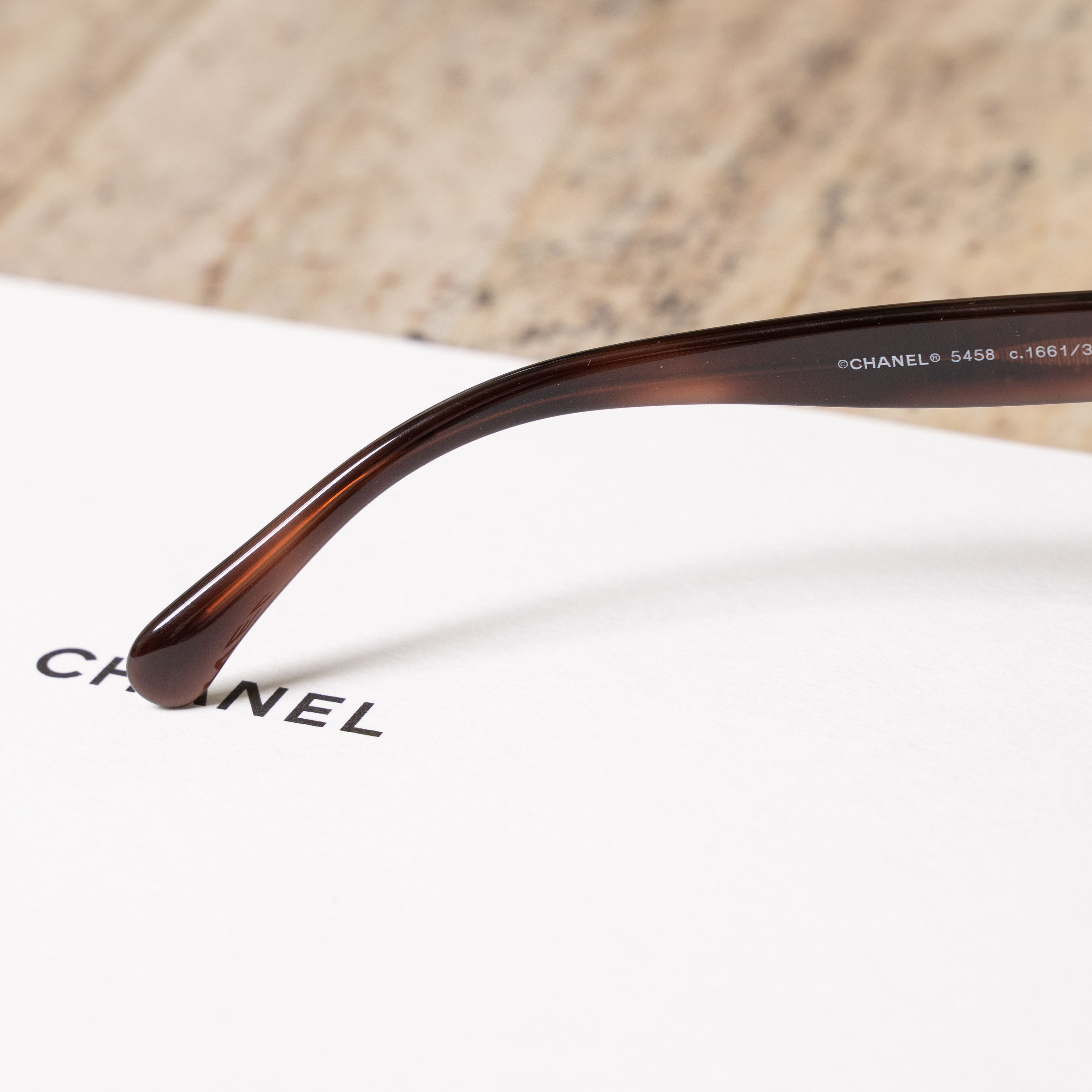 Chanel CHANEL 0CH5458 1661/3 Butterfly Sunglasses Size ONE SIZE - 8 Thumbnail