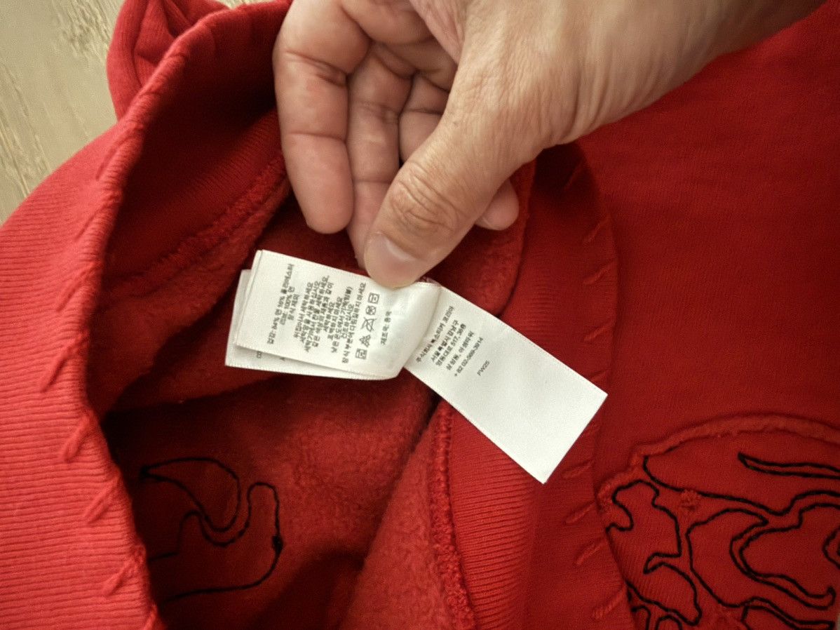 Supreme × Yohji Yamamoto Supreme x Y’s by Yohji Yamamoto Zip Up Hooded Sweatshirt Red Size US M / EU 48-50 / 2 - 14 Thumbnail