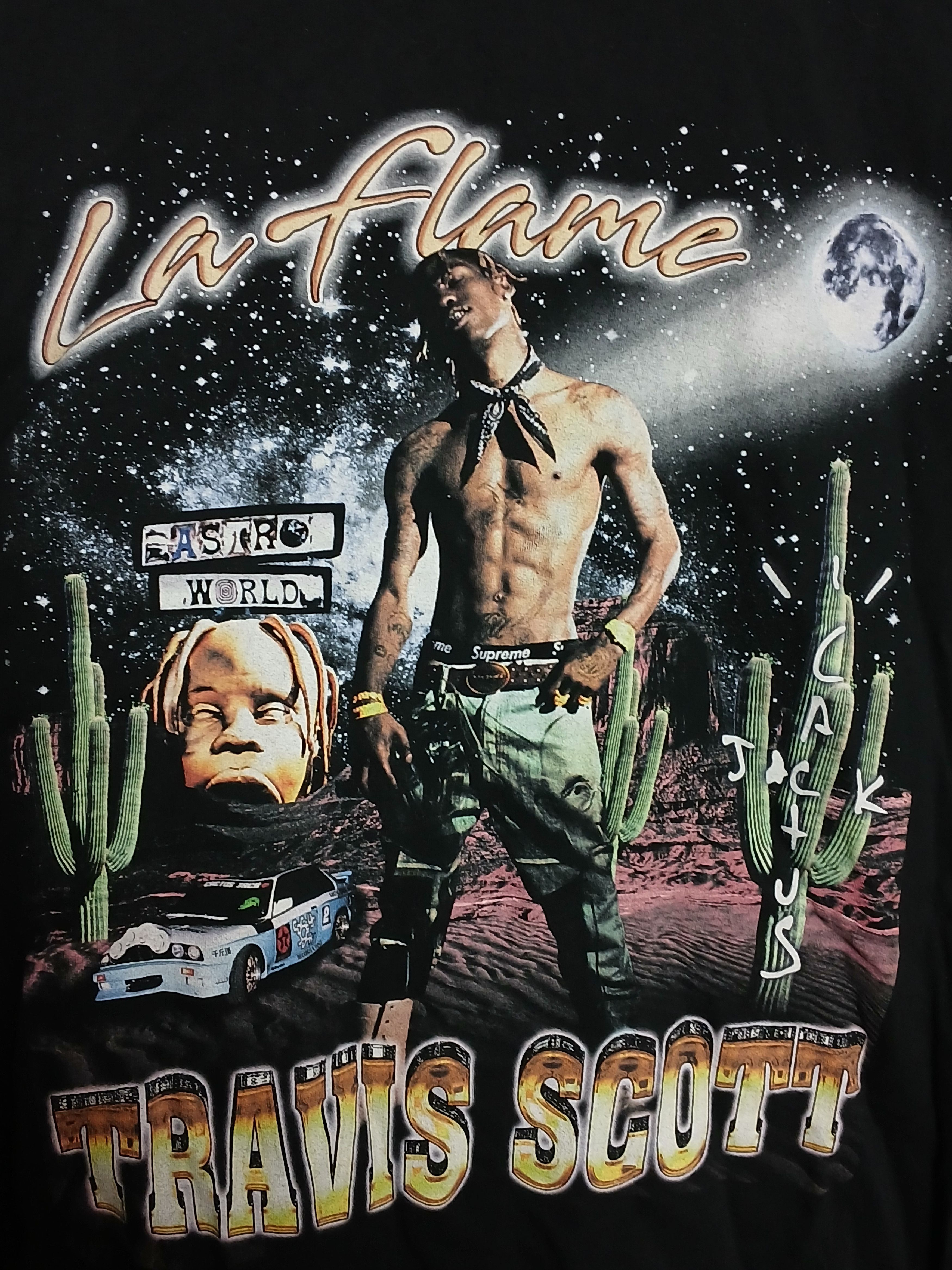 Rap Tees Travis Scott Astroworld T-Shirt Size US M / EU 48-50 / 2 - 3 Thumbnail