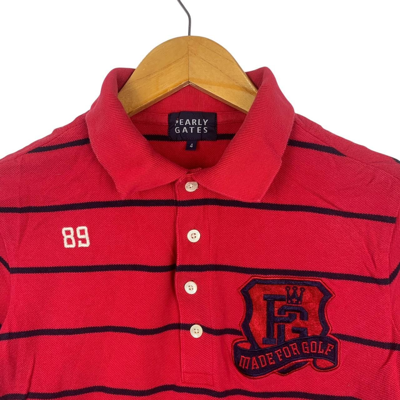 Vintage Vintage PEARLY GATES GOLF Collection Striped Polo Tee Shirt Size S / US 4 / IT 40 - 5 Thumbnail