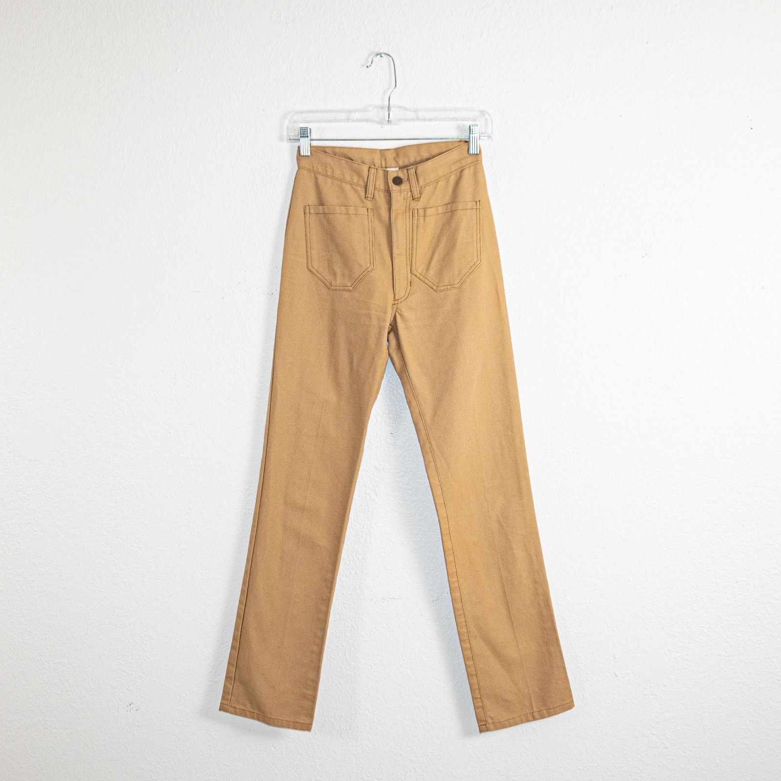 Other LYKKE WULLF $228 Ranch Pants in Honey Canvas Cotton size XS Size 24" / US 00 / IT 34 - 2 Thumbnail
